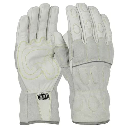 Classic Protective Equipment with Padded Palm & Knuckles, Dorsal & Wrist - Leather Model 3BD734