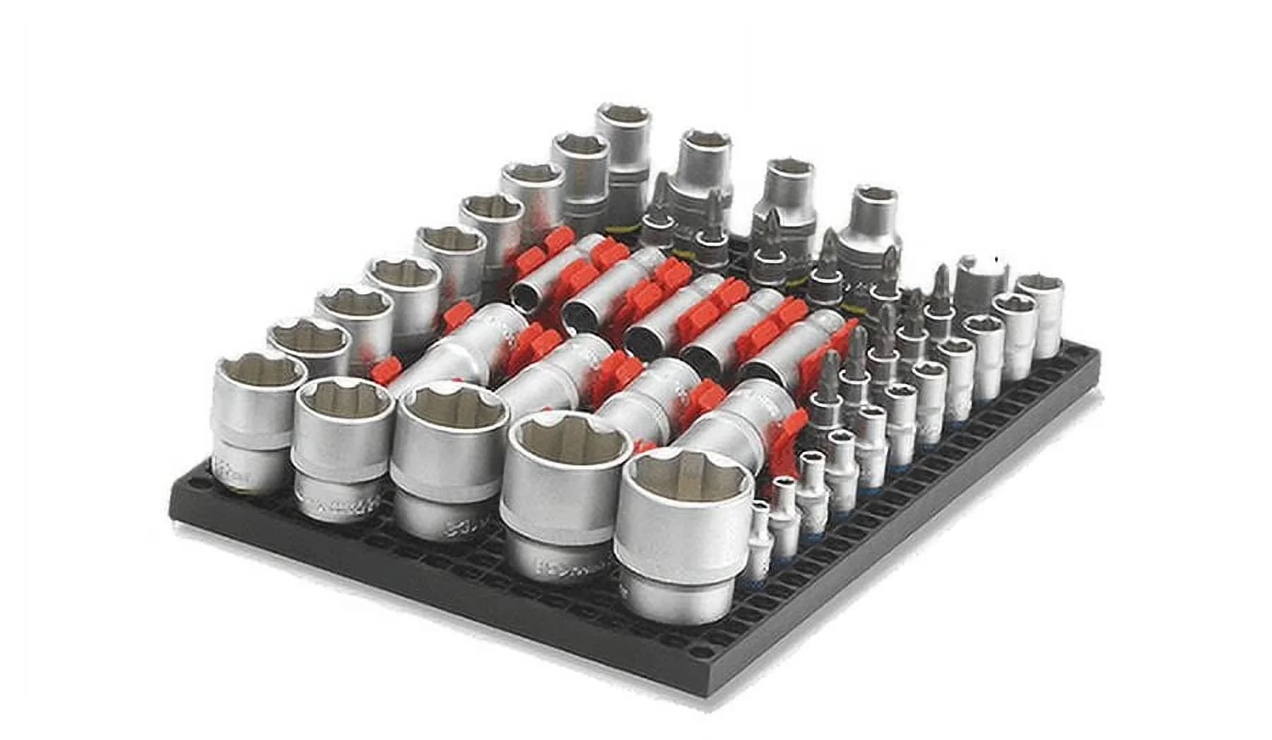 Quality Toolstorage with Adjustable, Pliers, Organize your Sockets - Abs Black Model BABD3F