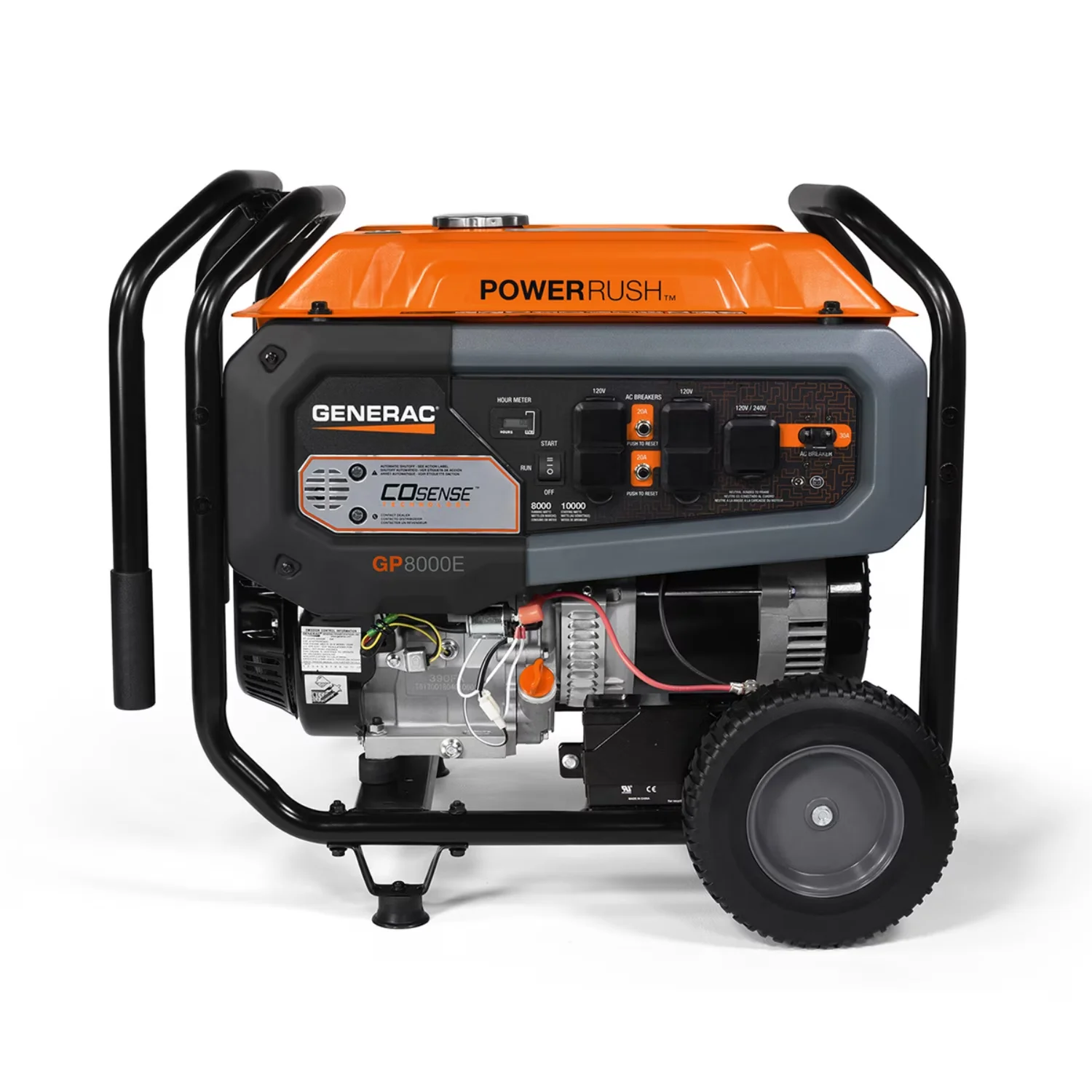 Versatile Generator with Auto-Idle Control, 49-State Compliant, Electric Start - Model 2E82C2