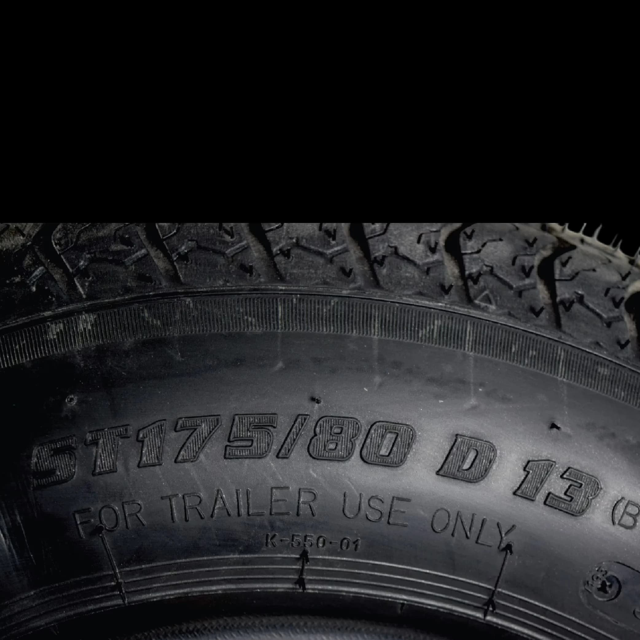 Modern Trailer Tire with Dot Approved - ST175 - Low Maintenance Model 311D38