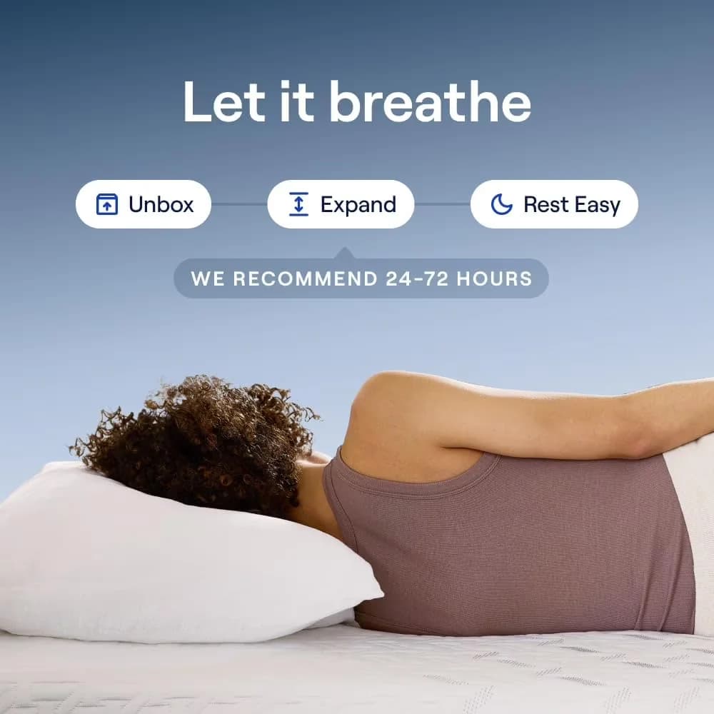 Mattresses Accessory Versatile with Low Motion Transfer, Cooling Technology, Mattress-In-A-Box - Classic 12" White Model 4AE43C