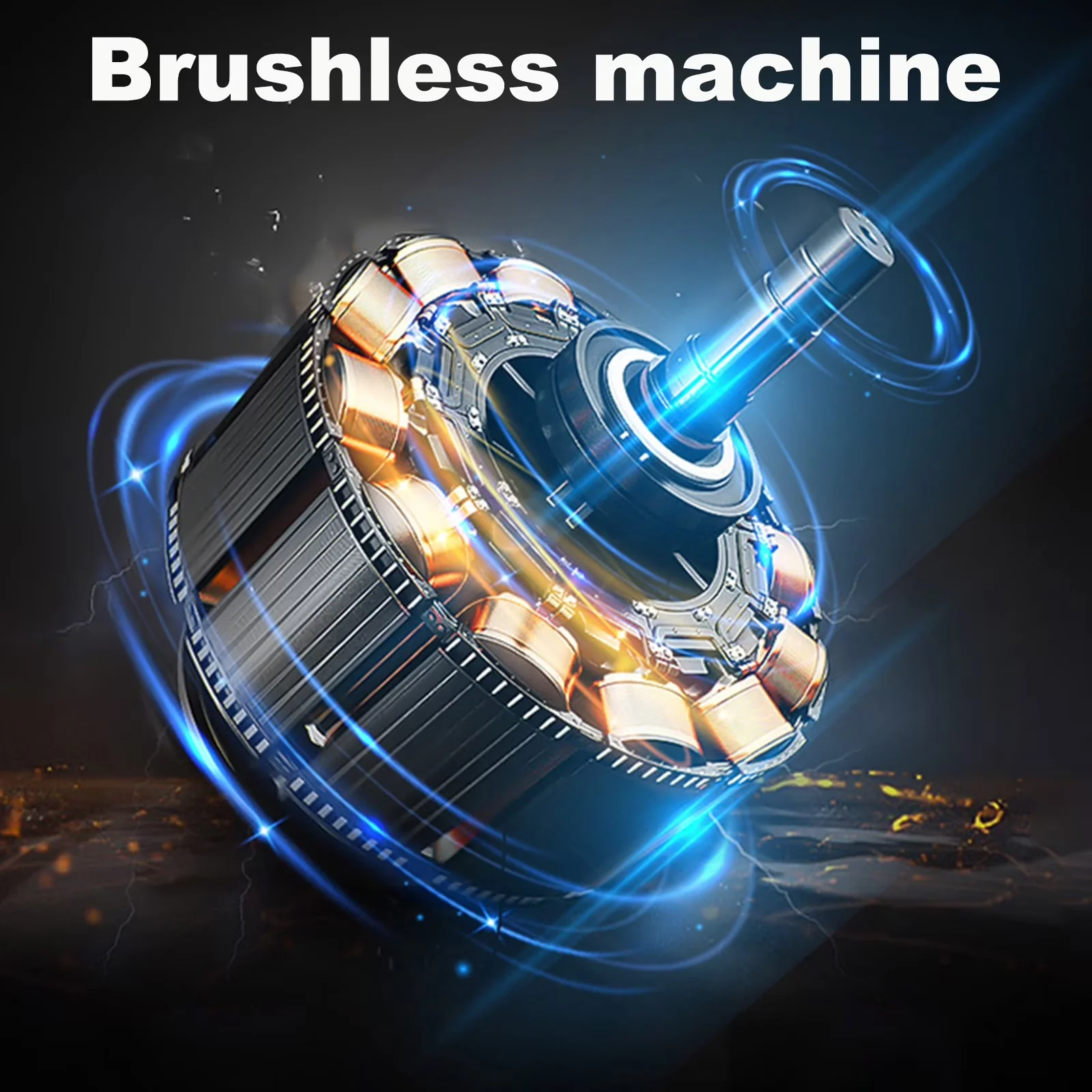 Efficient Chainsaw with Battery, Automatic Chain Oiler, Charging Time: 2-3 hours - Black Model A893B8