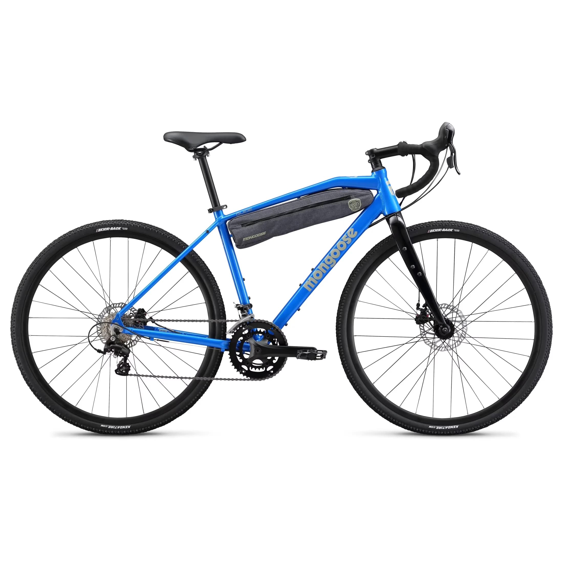 Road Bike Premium with Adjustable Seat Height, Guide Adventure Gravel, Blue - Blue Model D99144
