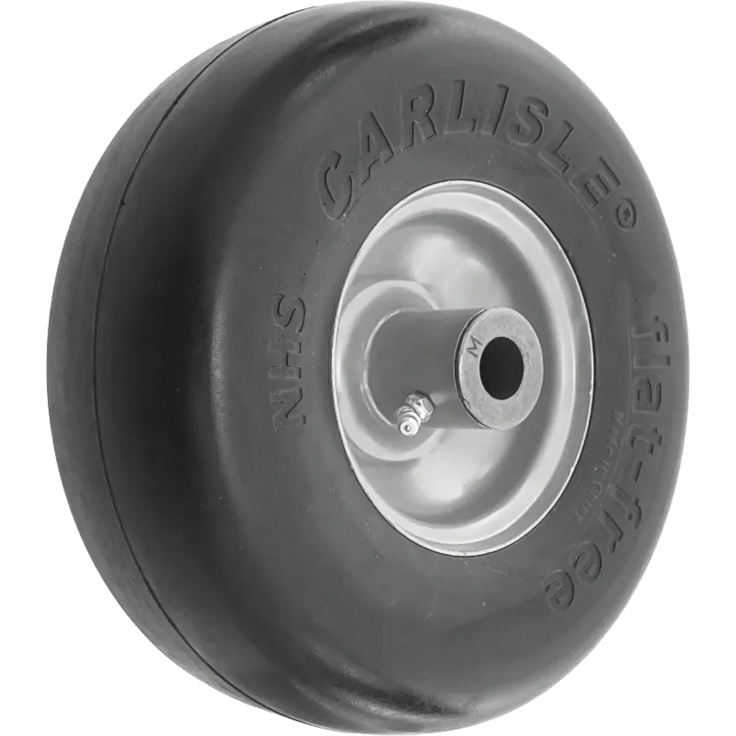 Reliable Lawn Mower Tire with All-Weather, Wet Or Dry, Flat Free 11X4.00-5 and Garden - Black Model 9843CB