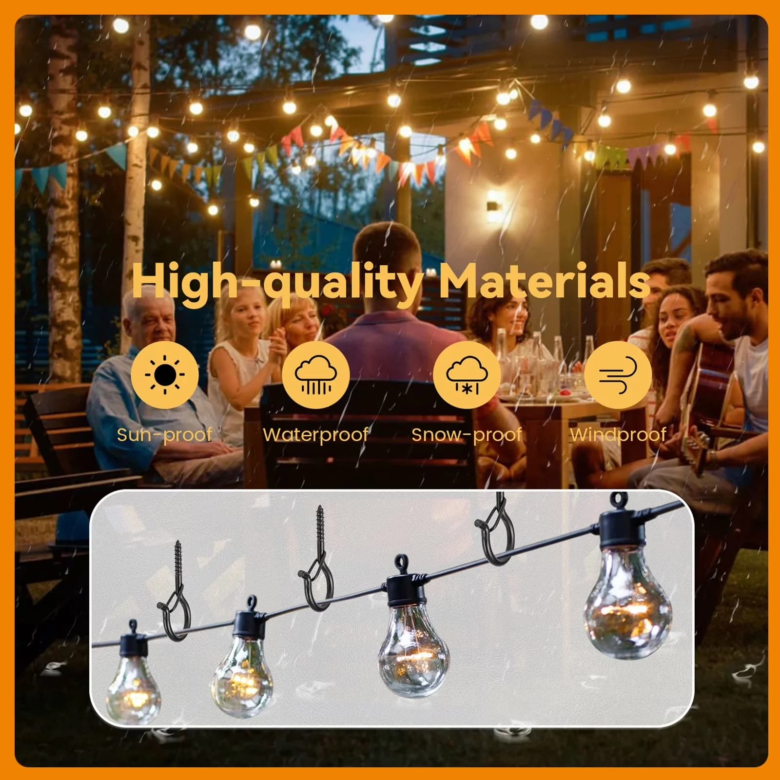 Fastener Professional with Rust Resistant, 30 Pack Screw Hook Q-Hanger Hooks - Black Iron for Outdoor Model 4F4B55