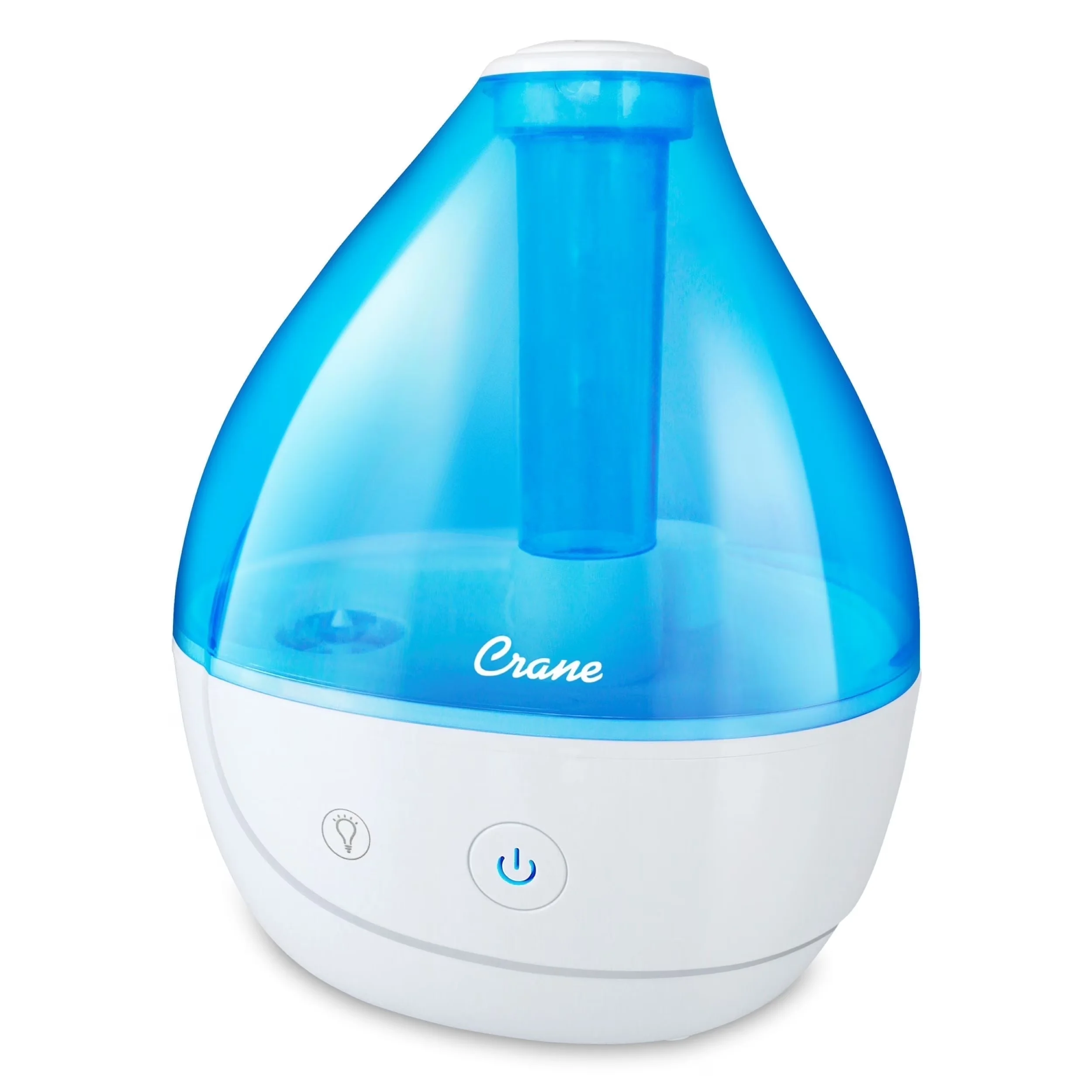 Premium Humidifier with Automatic Shut-Off, Variable Speed, Color-Changing Light - Blue Model D7A484
