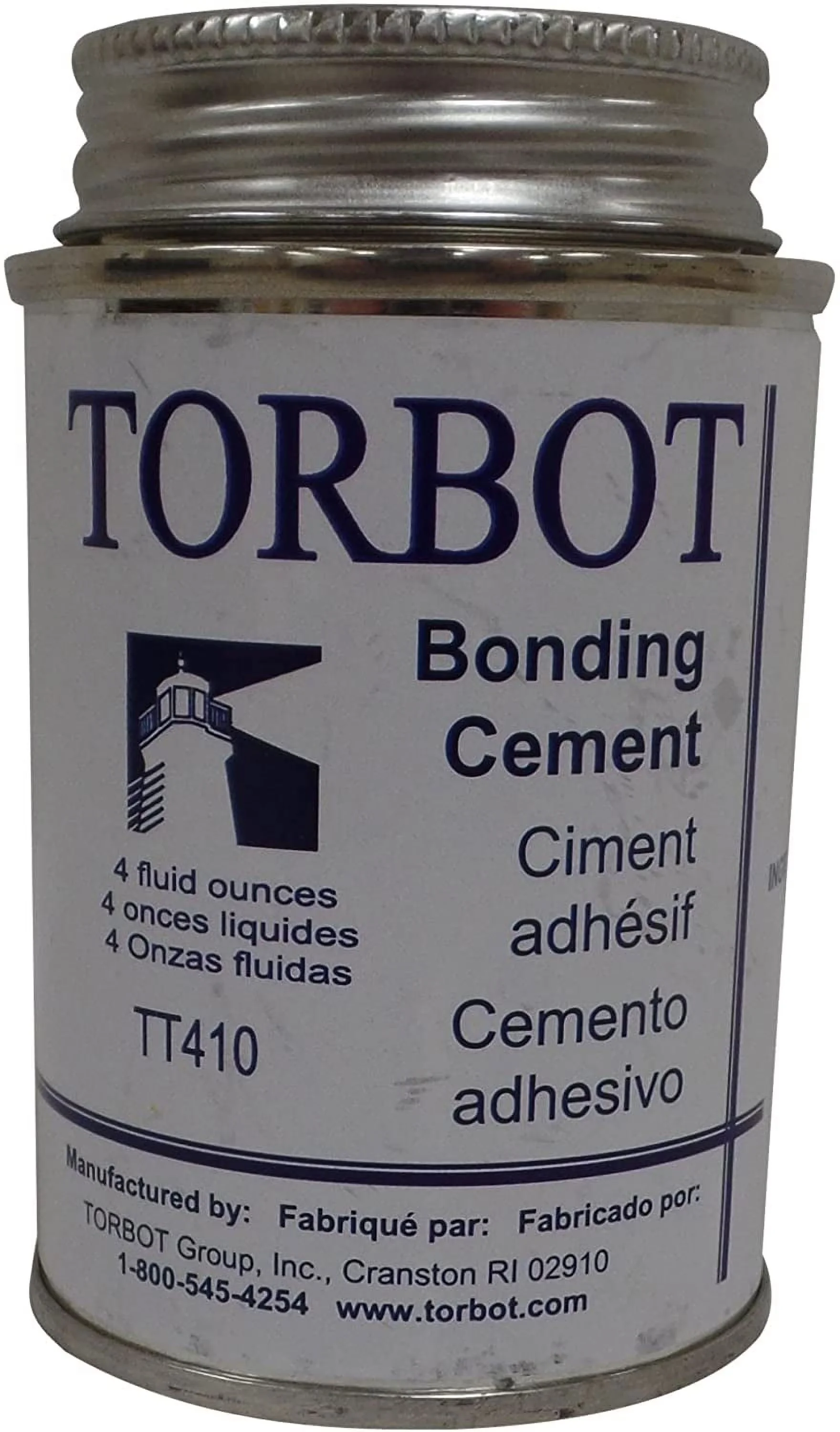 Building Material Essential with Skin Bonding Cement, Brush 4 oz. Can 2 Pack - Rubber White Model C8000D