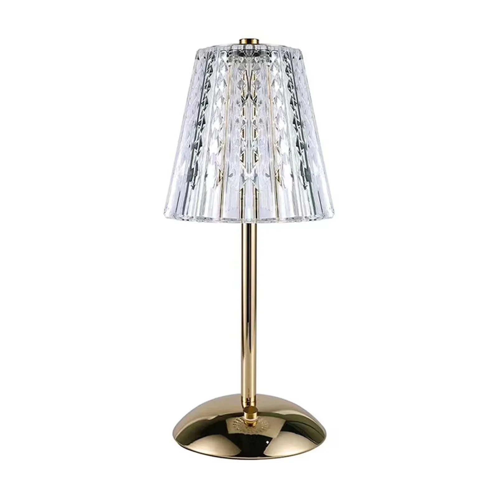 Sleek Table Lamp with Battery, Dimmable - Multicolor Metal 30x13x13cm - Contemporary Style Model C91C2D