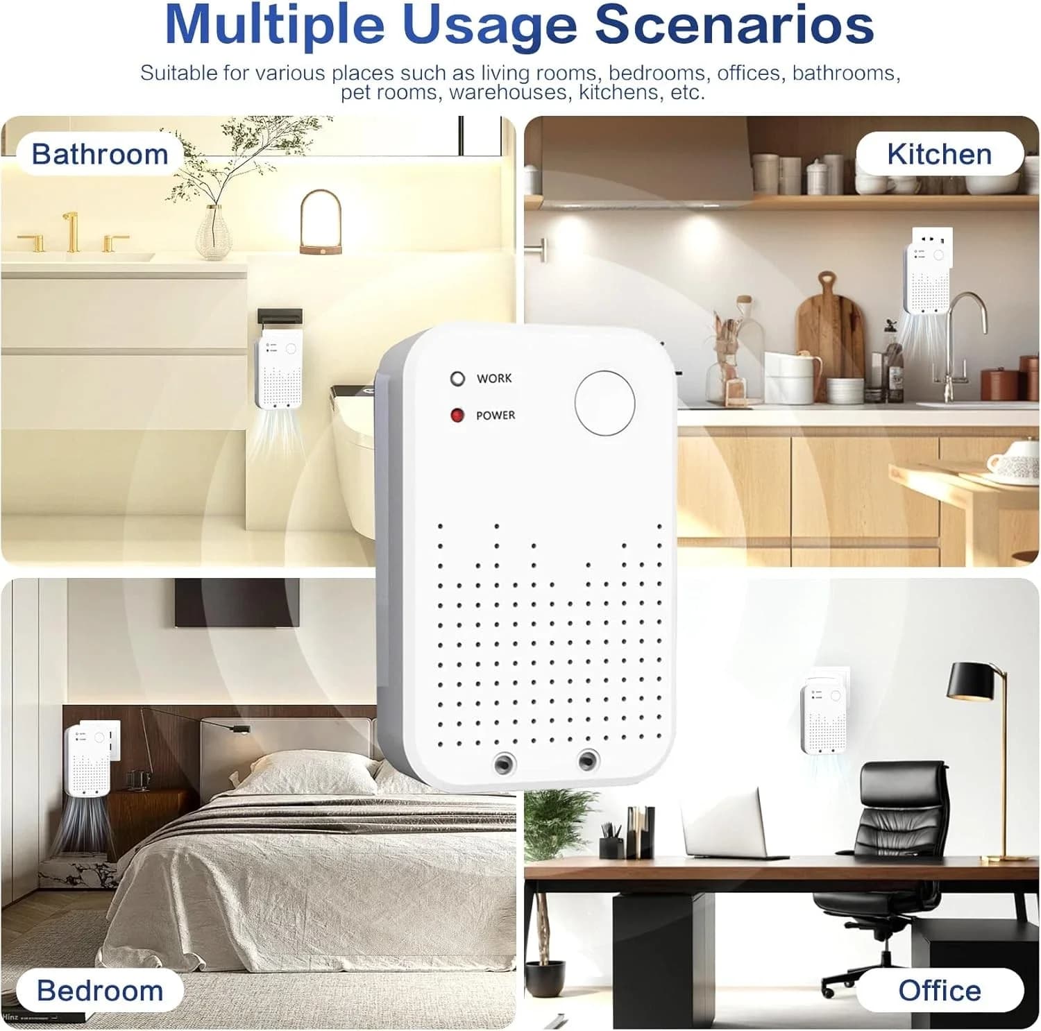 Versatile Air Purifier with Useful for both indoor and outdoor use. for Rooms - Model 890597