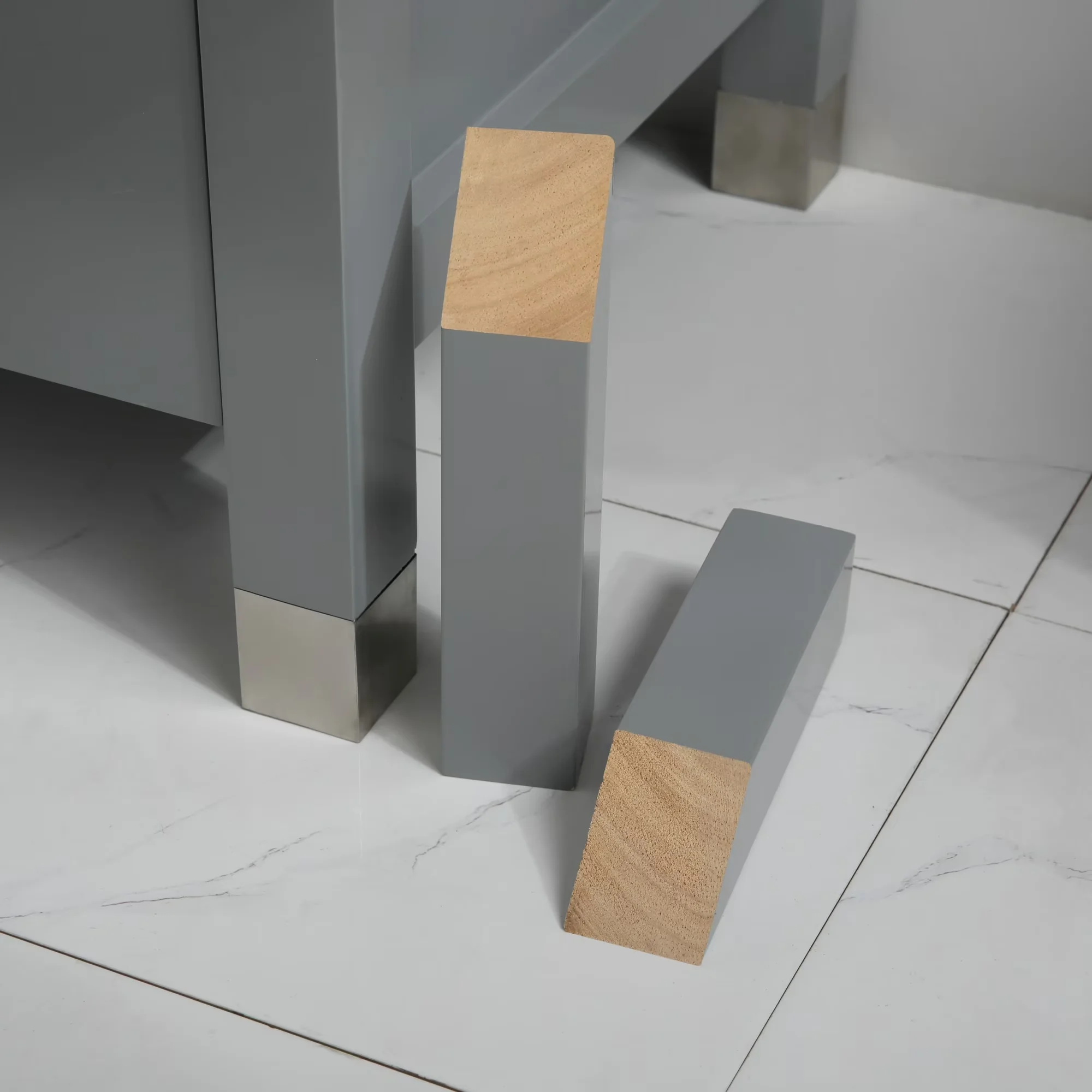 Bathroom Renovation Quality with Faucet, Gray - Vanity - Satisfaction Guaranteed Model 04638F