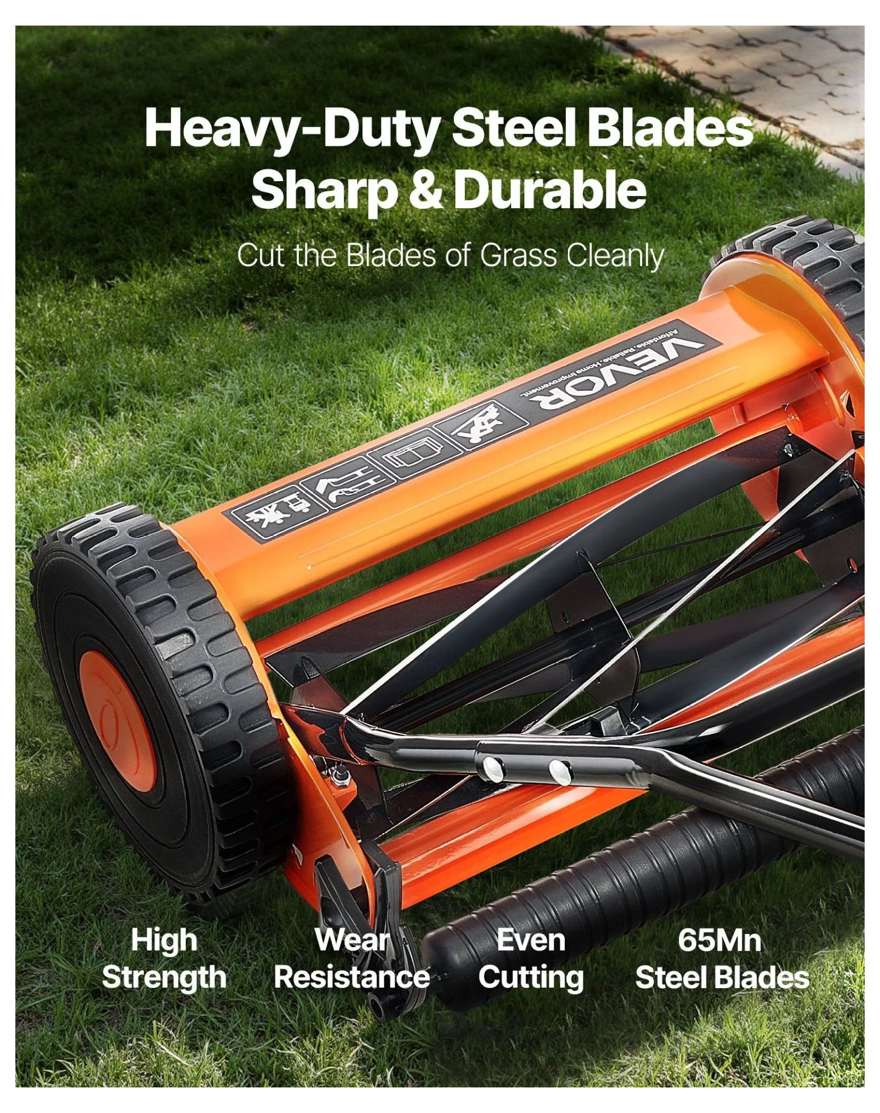 Push Mower Professional with Adjustable - Manual - Satisfaction Guaranteed Model C19983