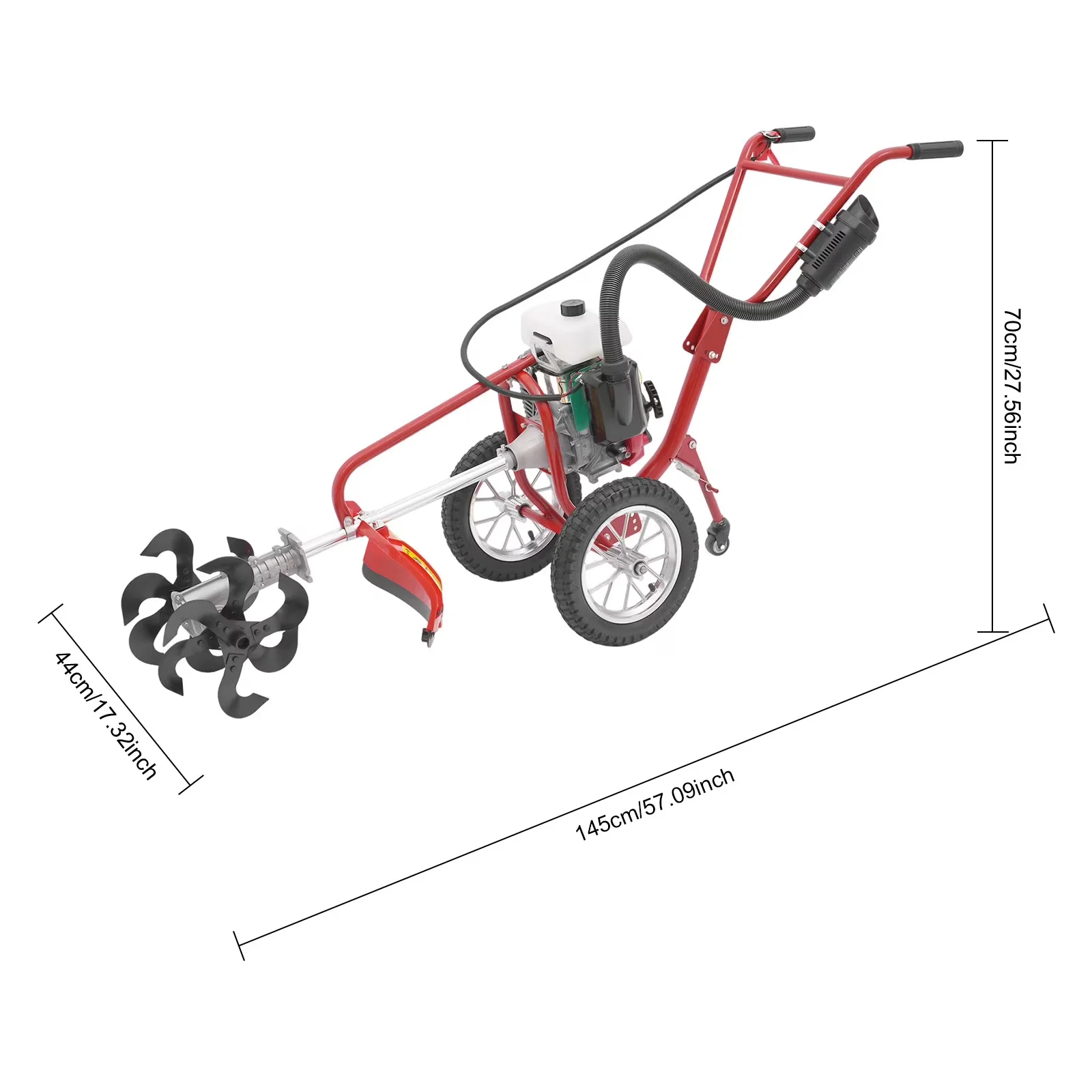 Sleek Trillers Cultivator - stroke - Standard Series Model B72EAE