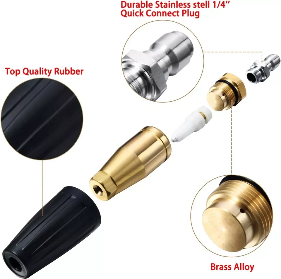 Stylish Replacement Parts Accessory with Quick Connect Tips - 1/4 - Traditional Style Model D5497B