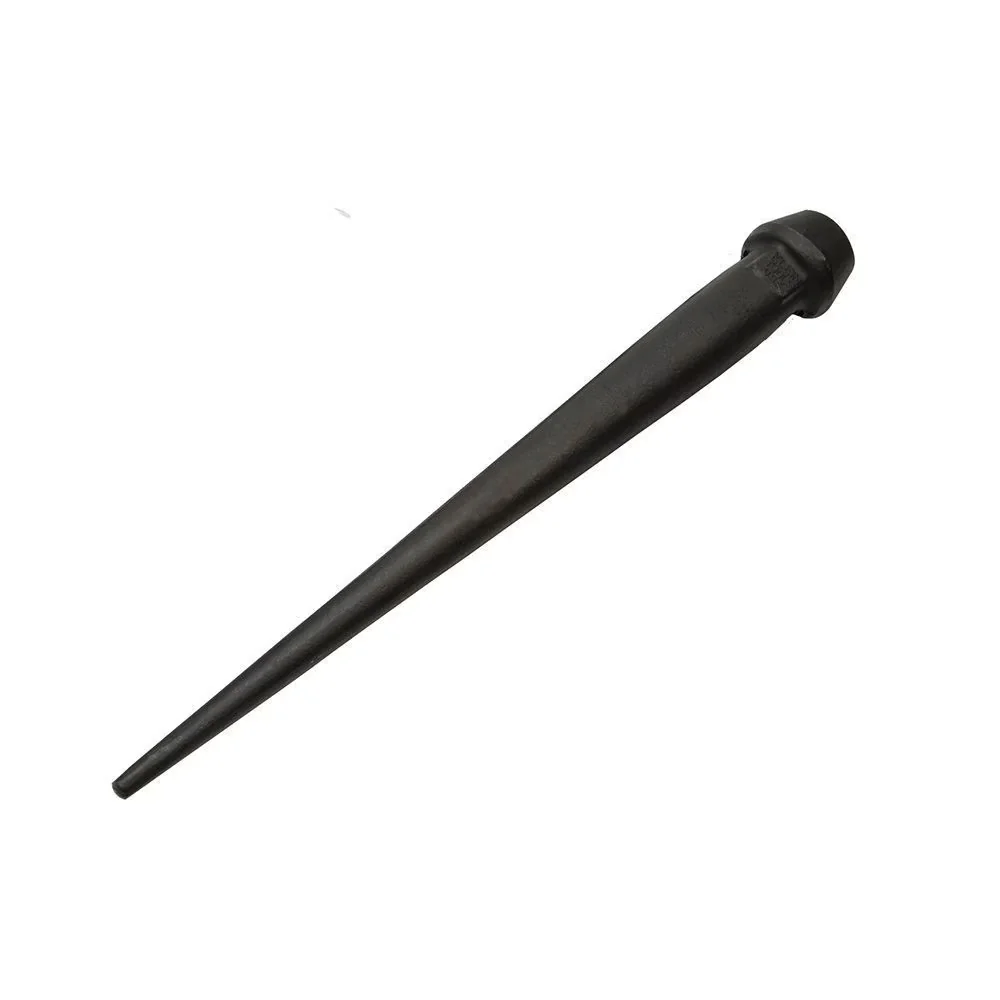 Durable Pro Tool with Made in USA, 1-1/4In Broad Bull Pin Tether Hole - Steel Black Model A951DB