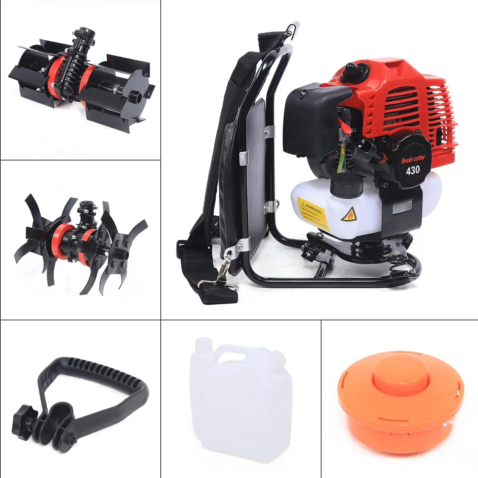 Professional String Trimmer with 1250W, Antivibration - Black - Essential Collection Model C6FE2E