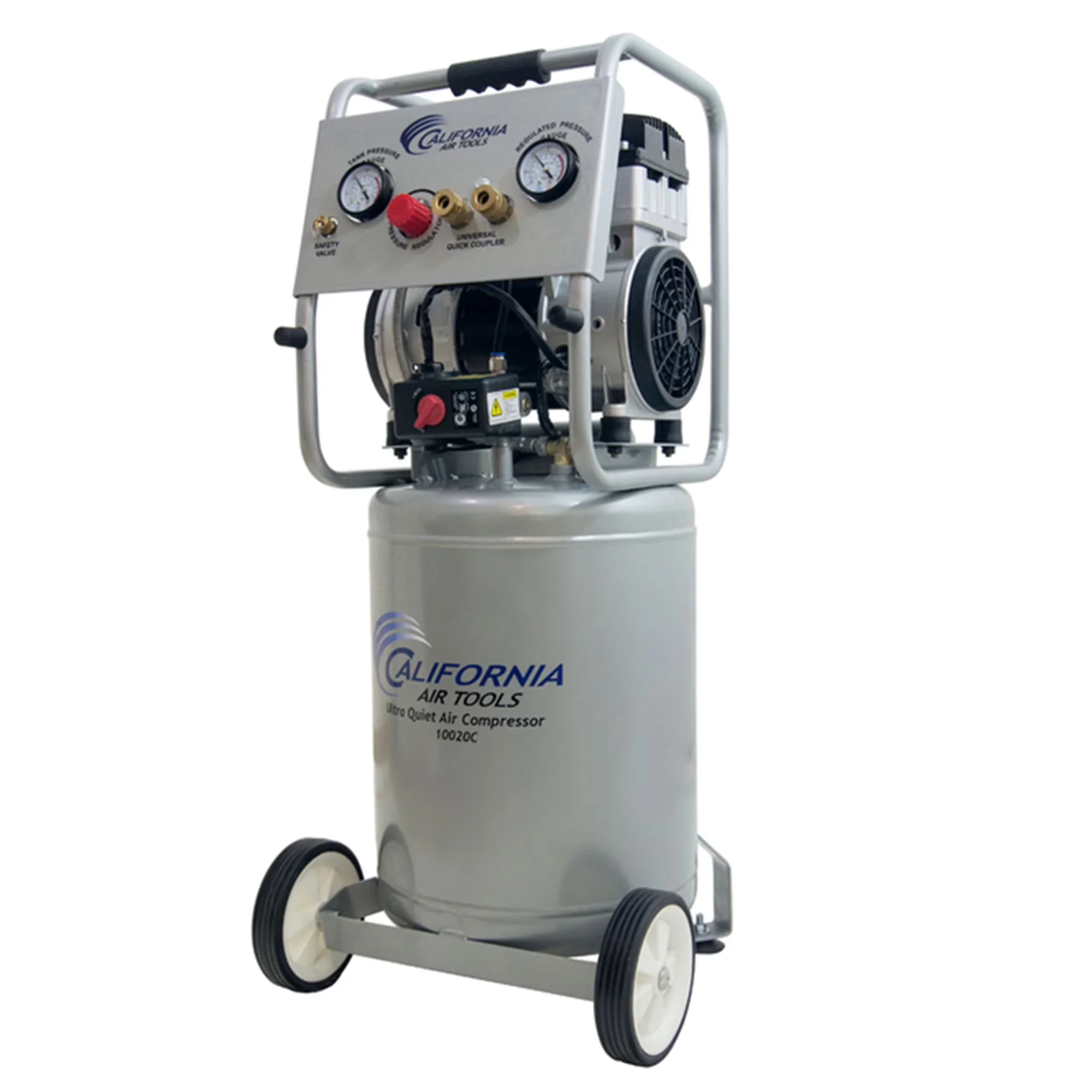 Air Tools Compressor Innovative with Quiet Operation, Ultra Quiet Oil Free Powerful, Material: Steel - Steel Silver Model 564983
