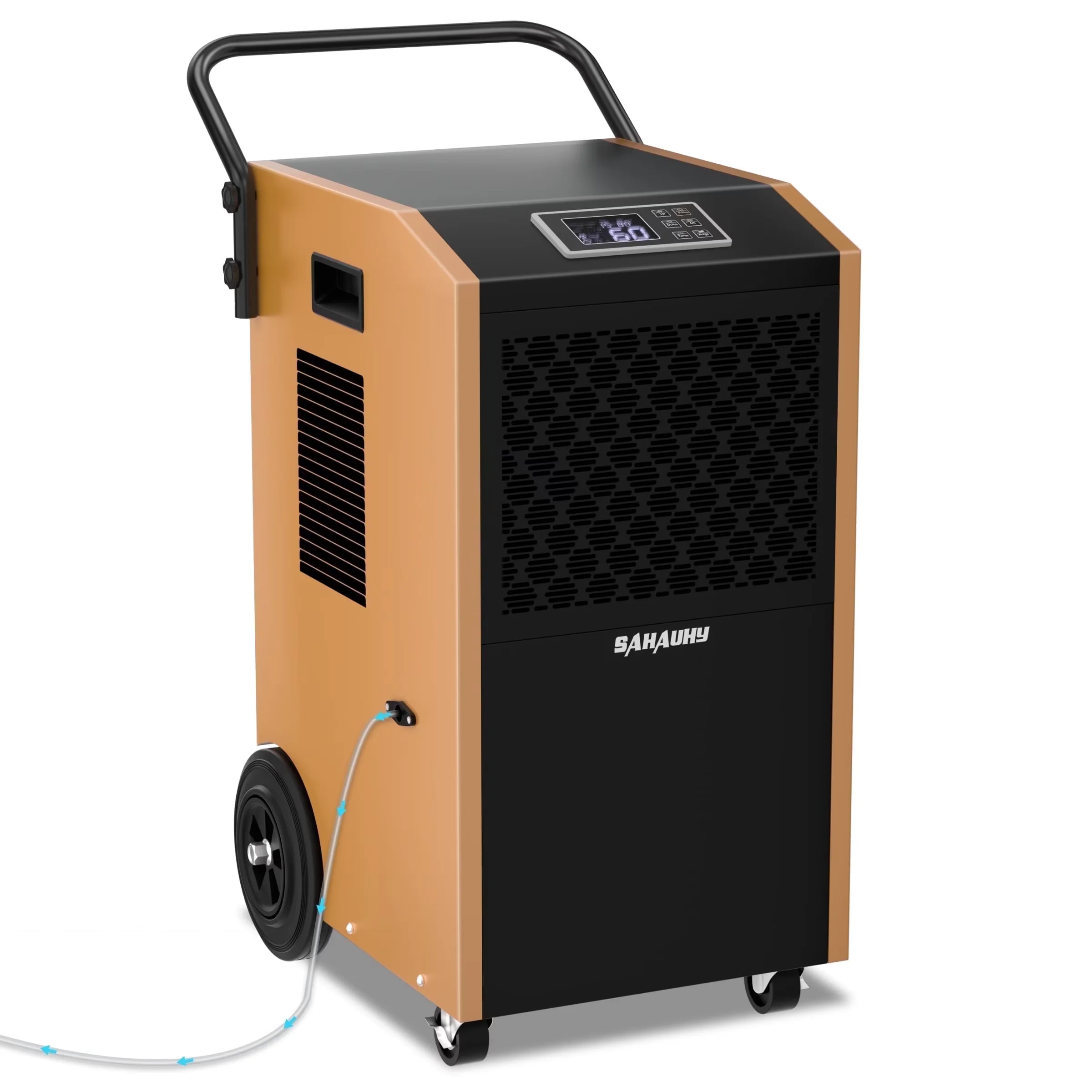 Essential Dehumidifier with Built-In Pump, Pump and Drain Hose, 168 Pints Commercial - Model 74CF5B
