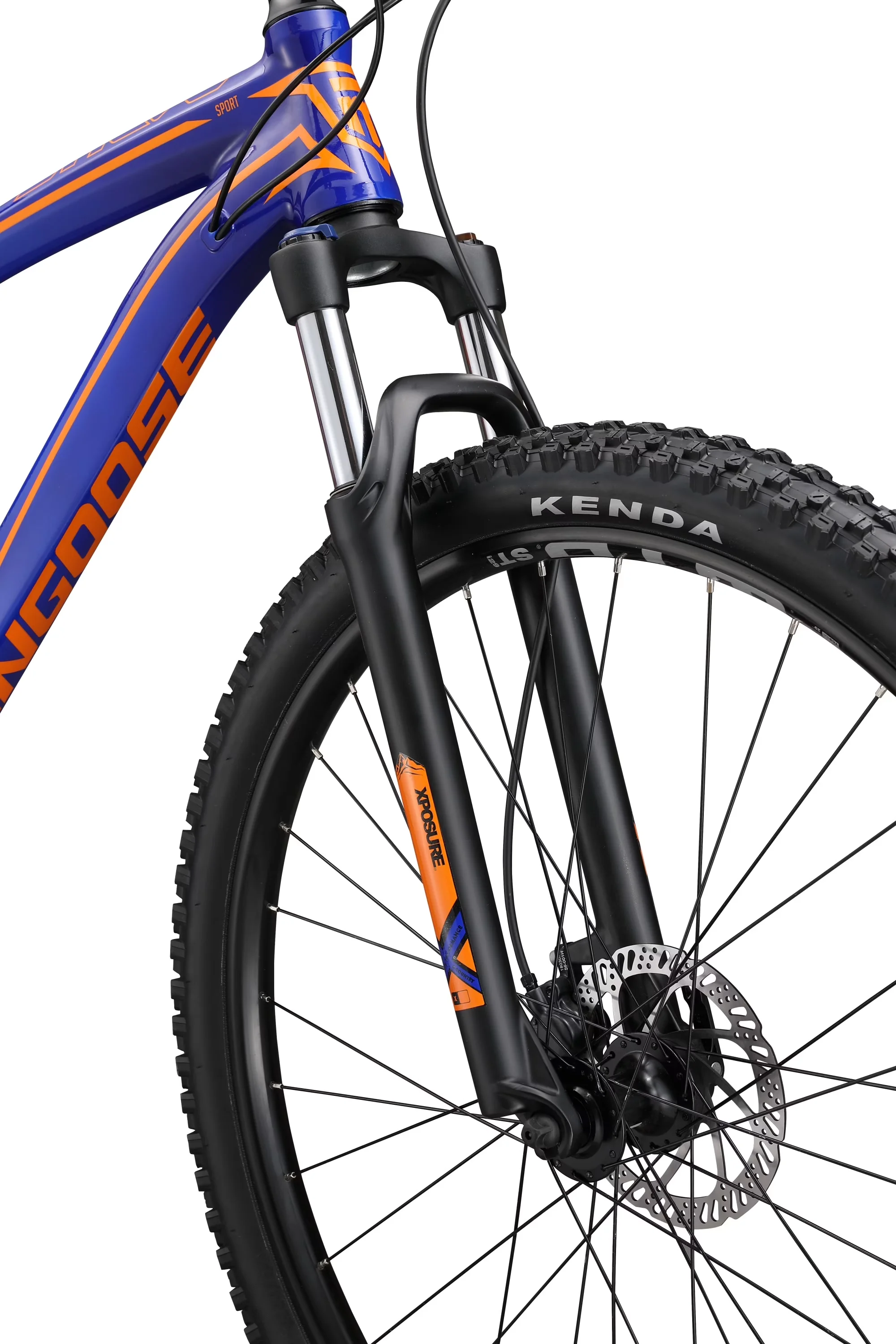 Professional Mountain Bike with Adjustable Speed, Adjustable Seat Height, Blue - Blue Model CEA072