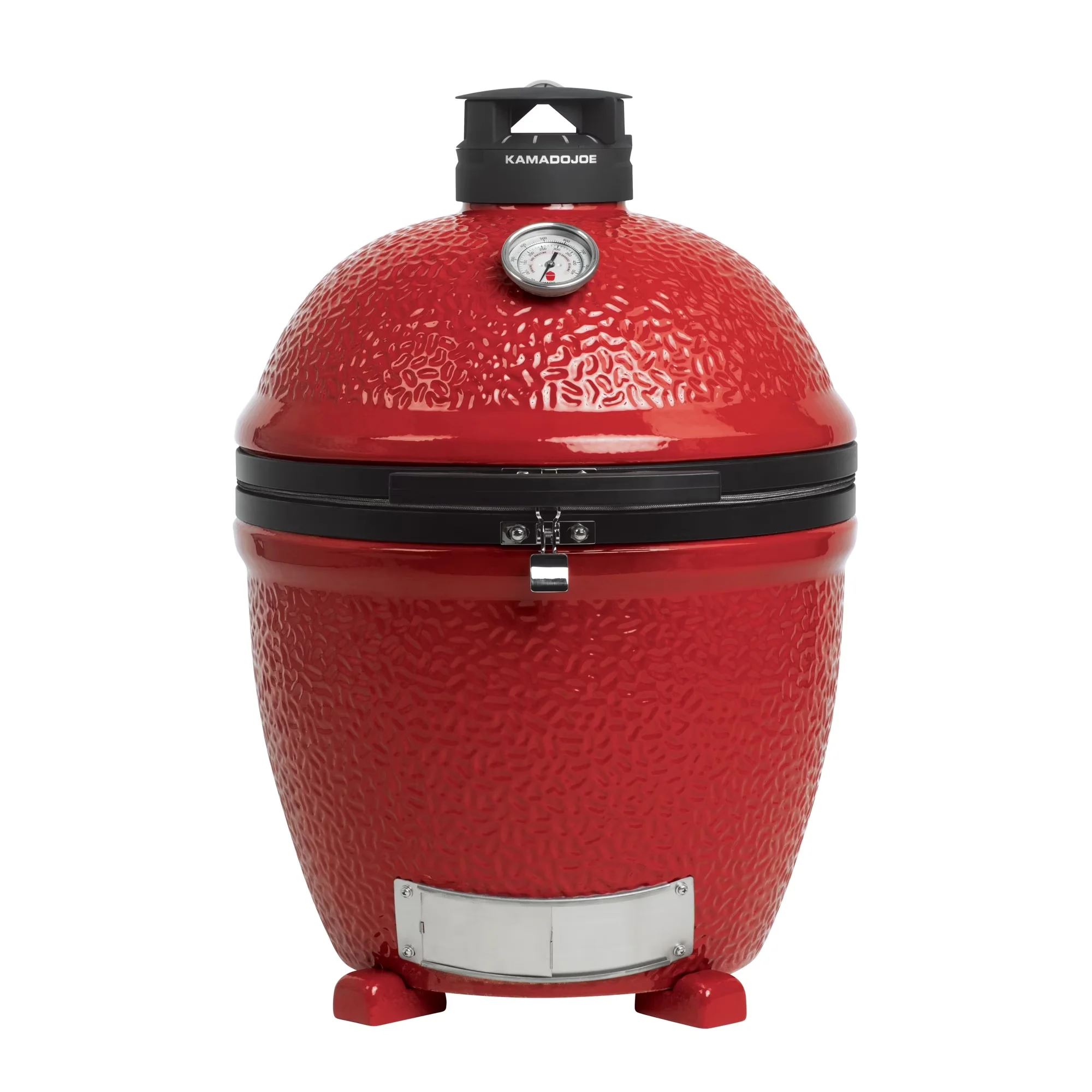 Quality Smoker with Heat Thermometer, Heat range: 225 750 degrees Fahrenheit - Red Ceramic Model 81DF0E