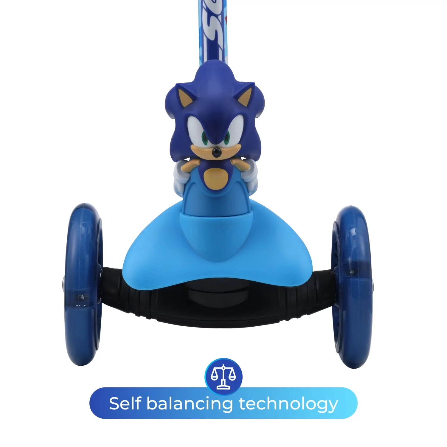 Scooter Stylish with Lightweight, 3D Bluey Mold Design - Blue Plastic, Metal Model 5518F5