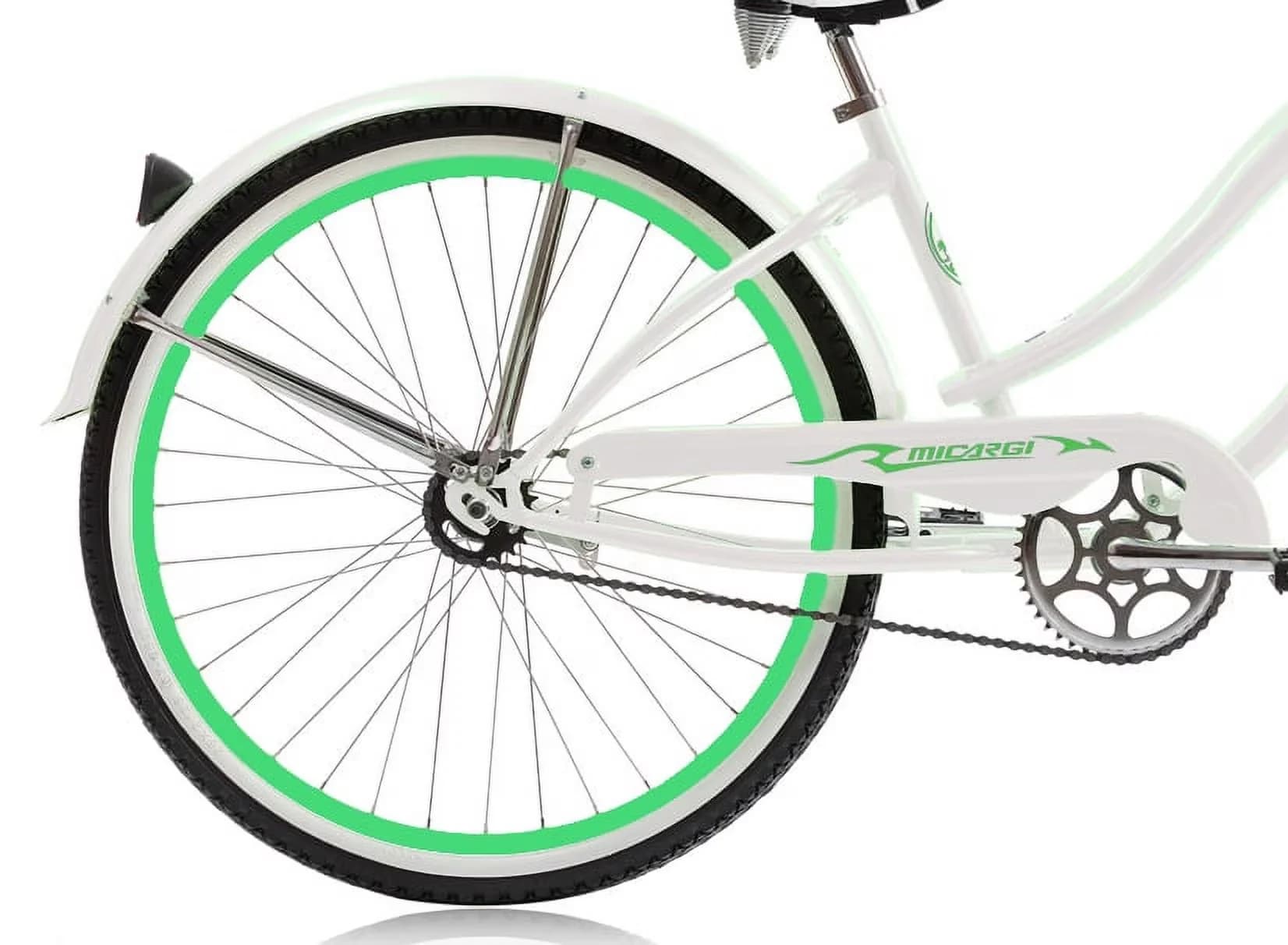 Cruiser Bike Versatile - White ROVER - Standard Series Model 835D1E