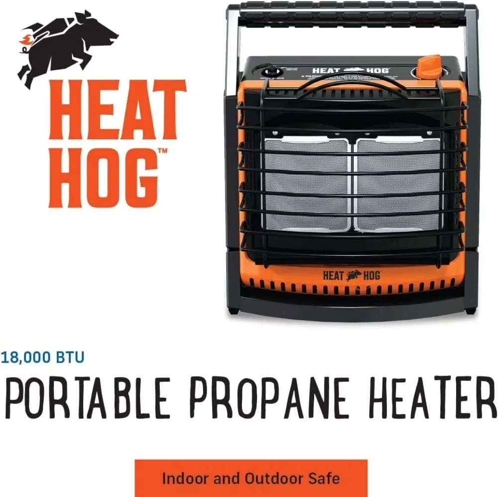 Portable And Electric Space Heater Classic with 18000 BTU, Adjustable - Multicolor Model B43548