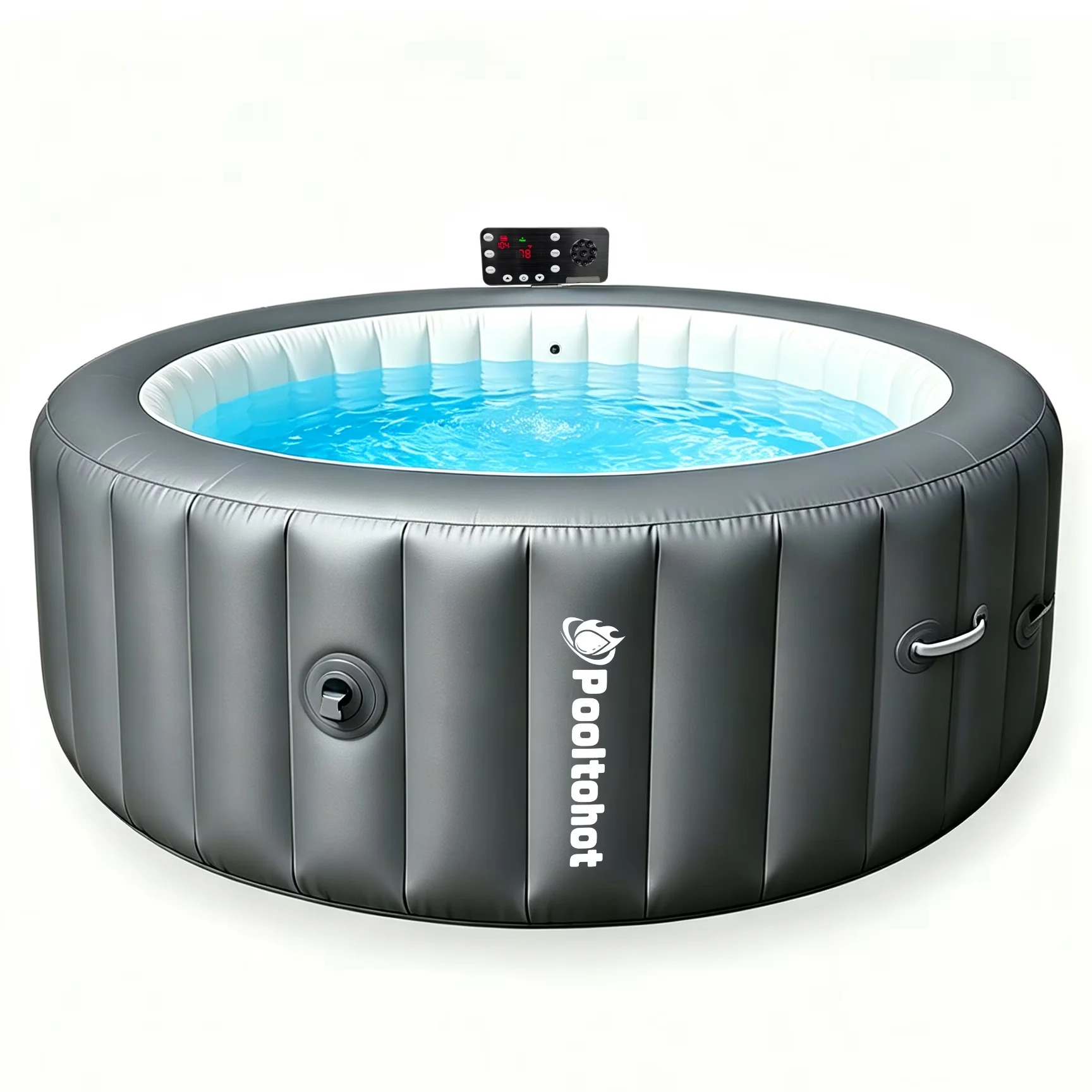 Modern Hot Tub with Energy Efficient, Insulated, Inflatable - 2-4 for Everyday Use Model 71E960