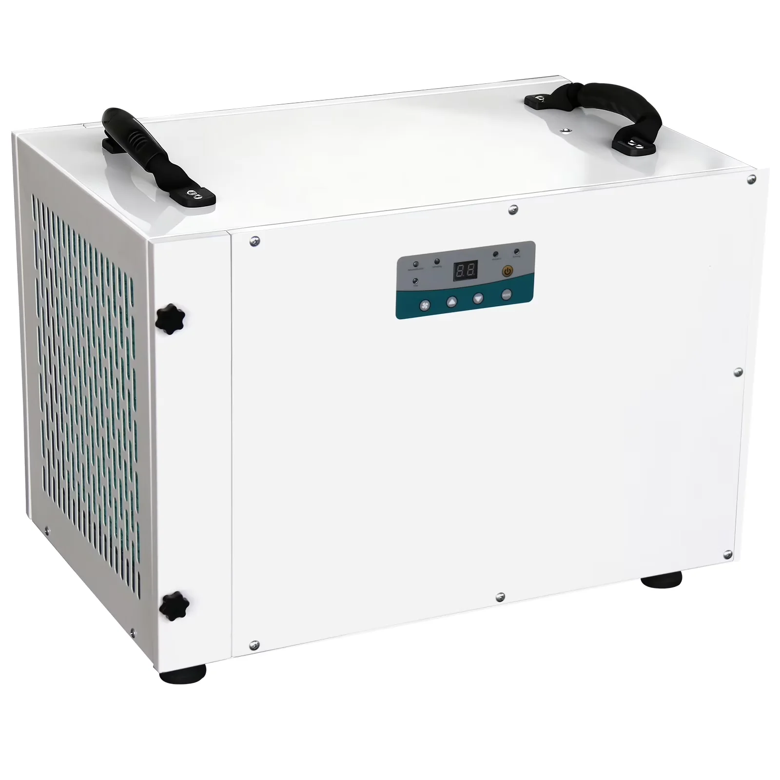 Classic Dehumidifier with Automatic Defrost Control, Adjustable Humidistat, 198 PPD - White for Commercial Model A36AE8