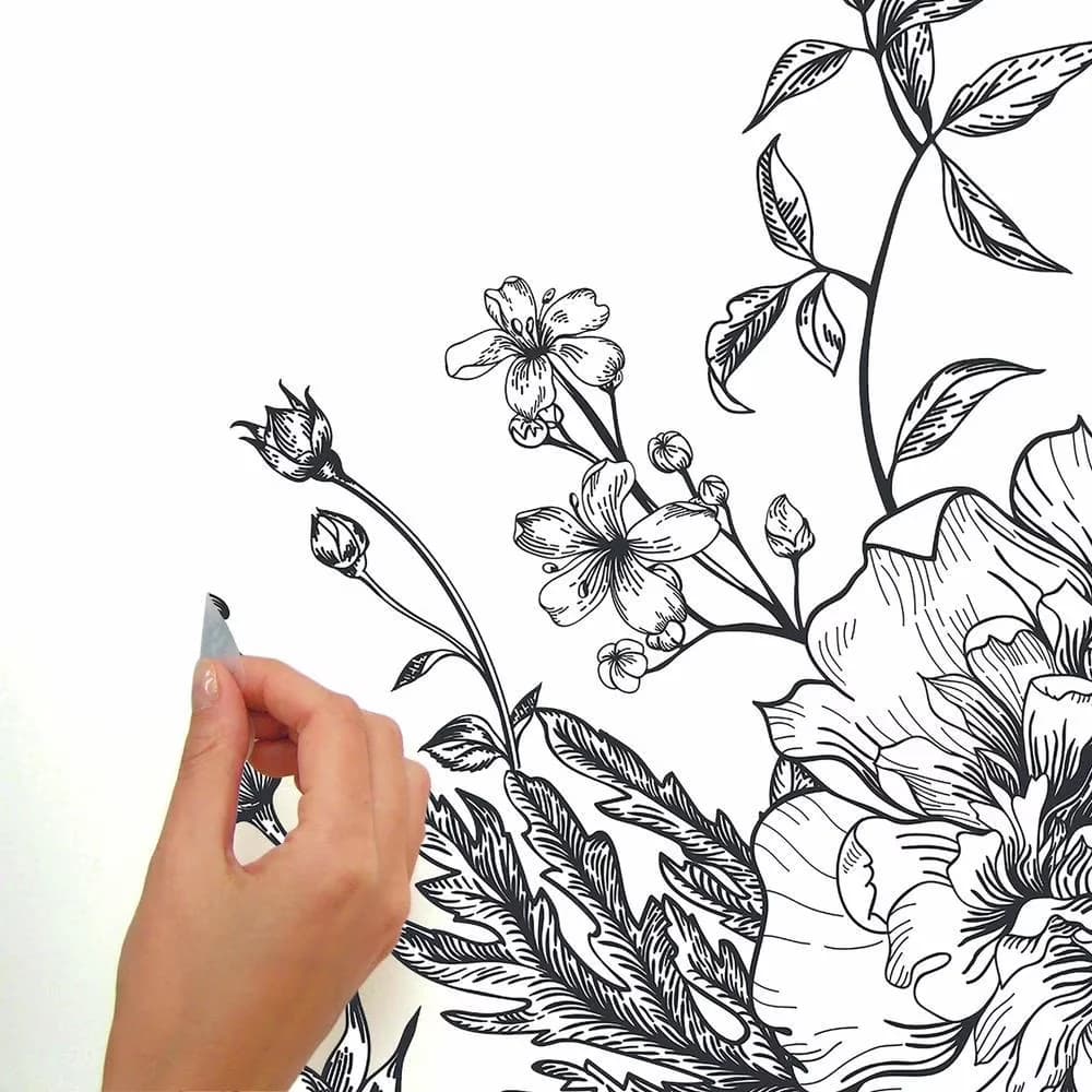 Professional Wallpaper Wall Decals Wall Covering with Reusable, Easy to apply - just peel and stick, Reuse from one space to the next... Model 8A8C7D