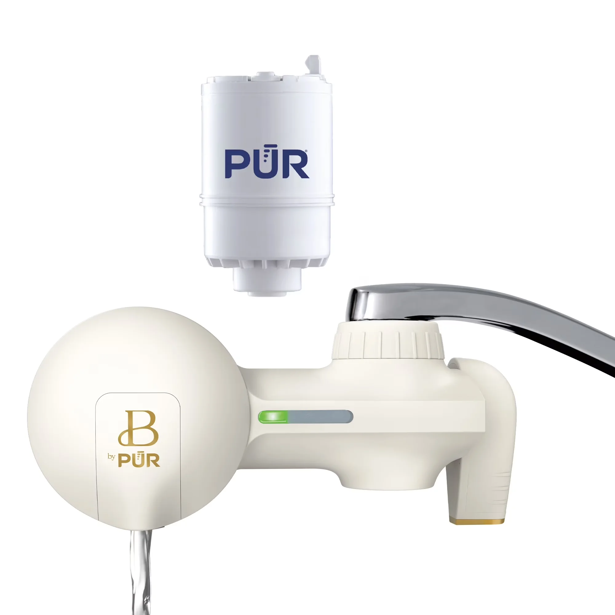 Versatile Water Filtration with Bypass Valve, White Icing () - Plastic Model 6E3F50