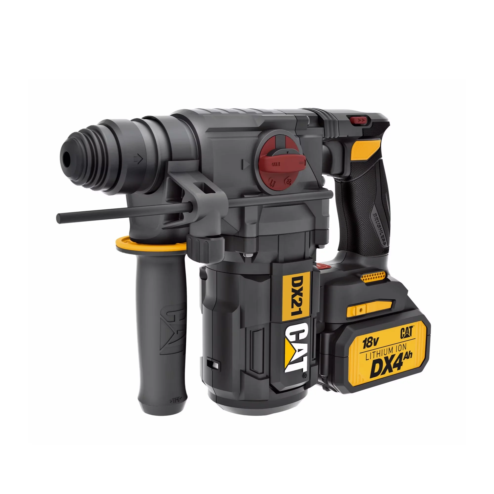 Modern Drills Driver with Battery, 18V, Caterpillar Cat® DX21 18V 1 - Black Model 3107A3