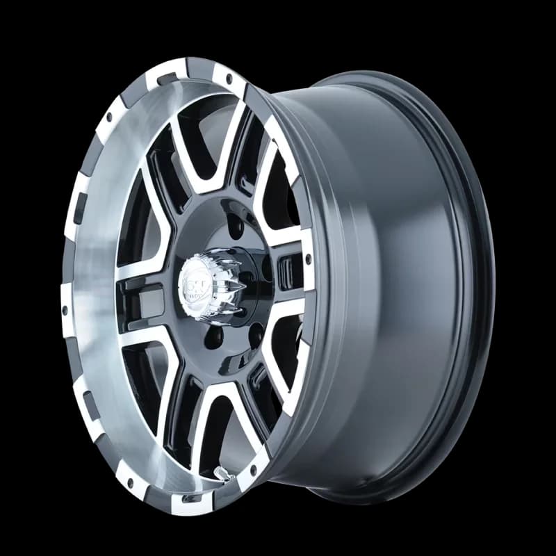 Essential Wheels And Rim with 179 (179) SATIN BLACK MACHINED - Aluminum Model EE9F23