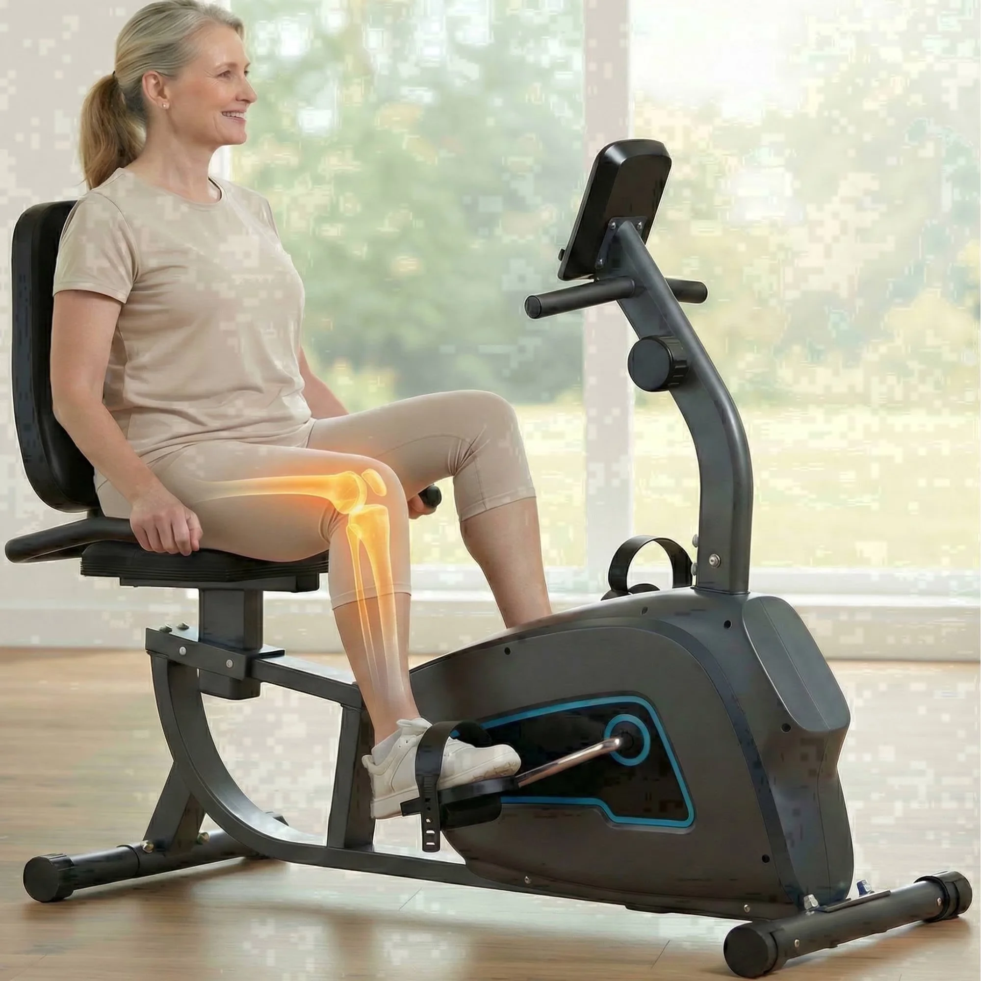 Essential Home Gym - Stainess Steel, Leather Exercise - Built to Last Model 995BAF