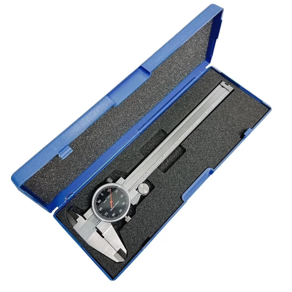 Premium Measuring Layout with Shock-Proof - Stainless Steel Black 0-6 - Reliable Performance Model 47D753