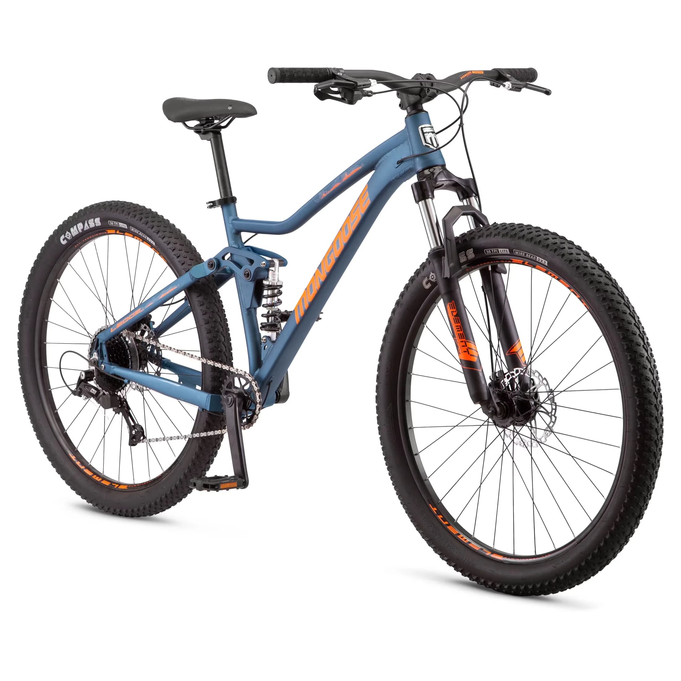 Versatile Mountain Bike with Adjustable Seat Height, Adults Ages 14+ - Blue Model 9BB3B6