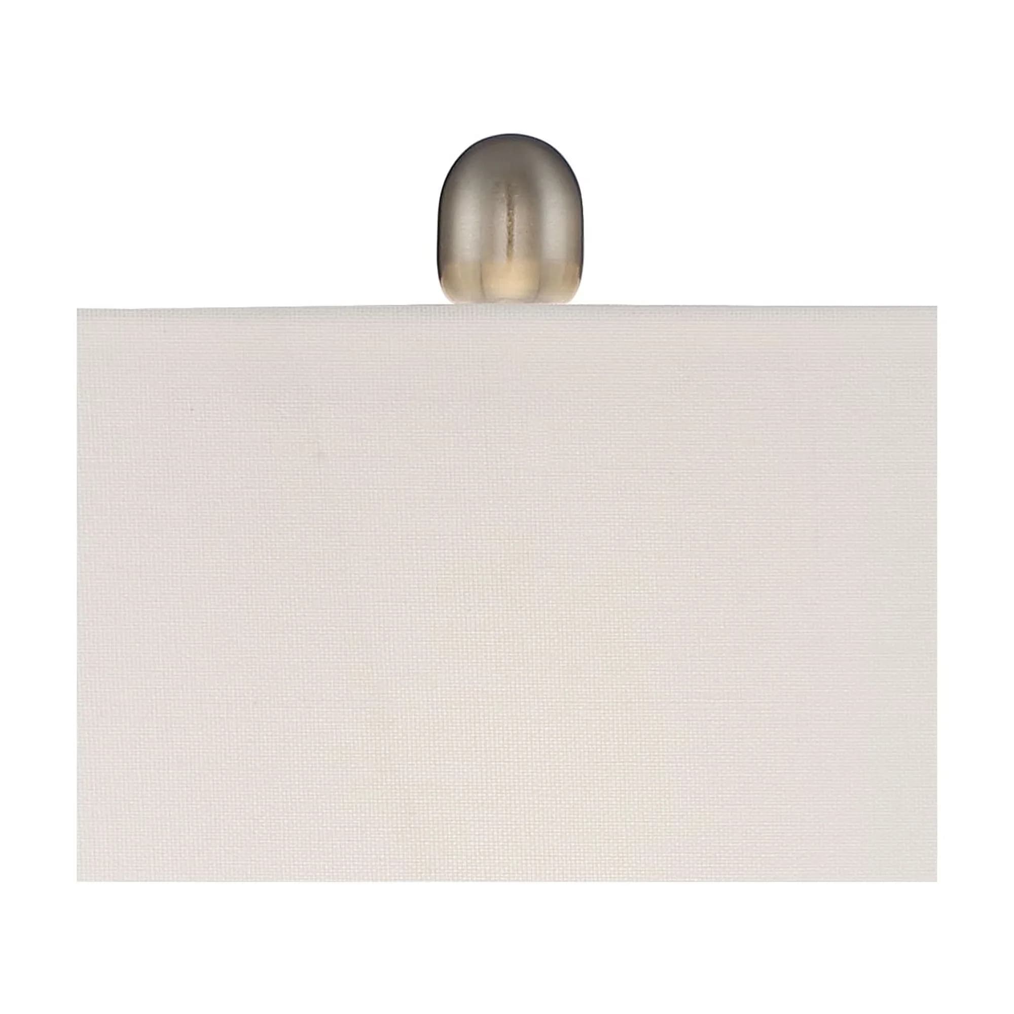Lamp Set Versatile with Incandescent, Contemporary, Roxie Modern Table Lamps of 2 - Metal Silver for Living Room, Bedroom Model CE58F7