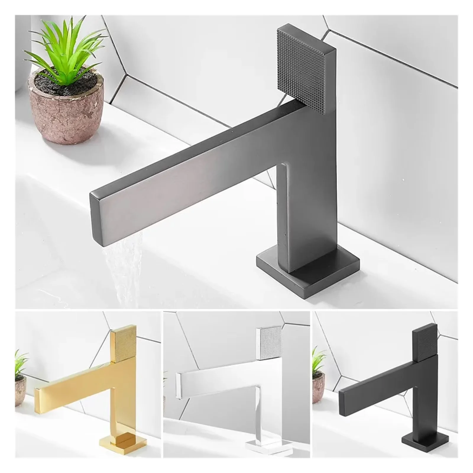 Quality Bathroom Renovation with Is Smart Device:No, Feature:None, Control:Lever - Metal Gold Model A8DD4E