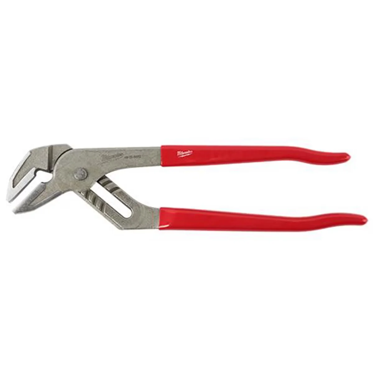 Versatile Hand Tool with Rust Resistant, Forged strength, 12 in. smooth jaw pliers - Red Model 0D47EB