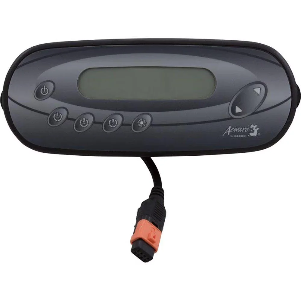 Essential Hot Tub with Intuitive icons, IN.KEYS Keypad and Overlay, Large LCD display - Plastic Model CFE4DC