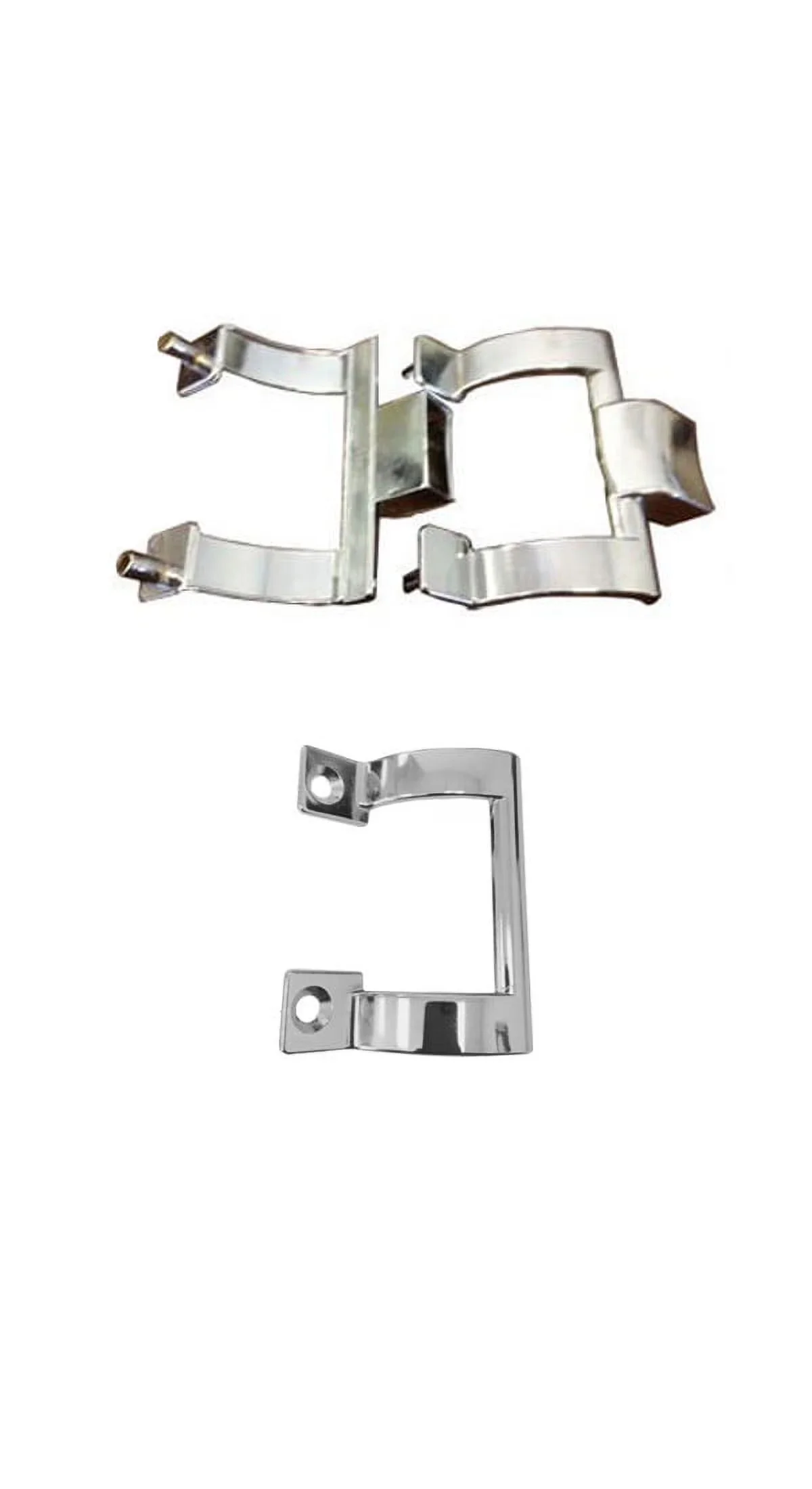 Sleek Bathroom Renovation with 2" Screw Holes - Chrome Polished Chrome Model 05D22A