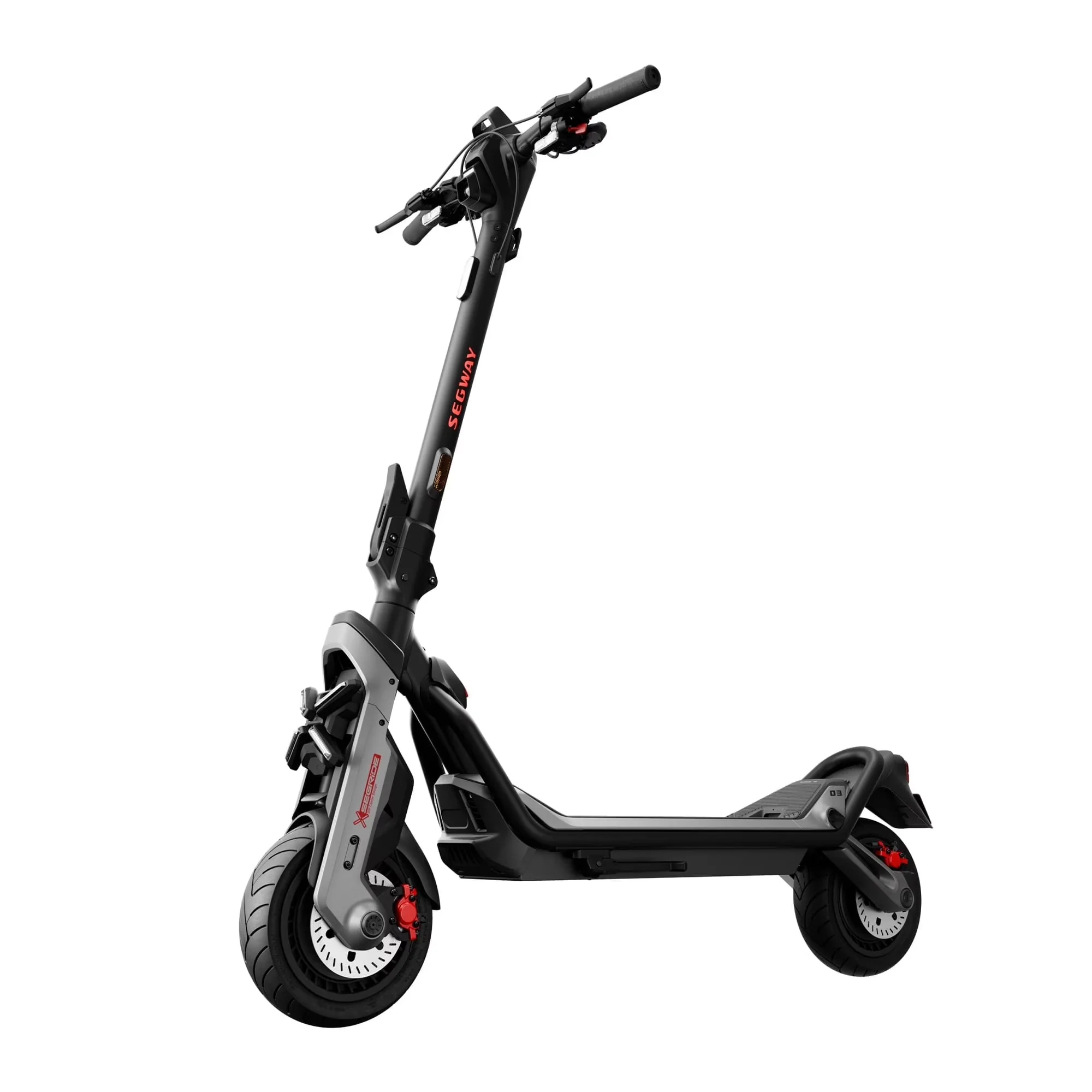 Scooter Versatile with App Compatibility, Portable, Foldable - Gray Aluminum Model DCE922