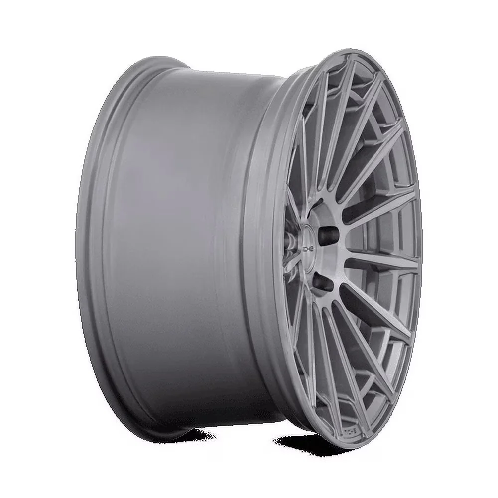 Classic Wheels And Rim with M276209033+38, +38, 5X4.25 bolt pattern - Silver Cast Aluminum Model 3E8BC5