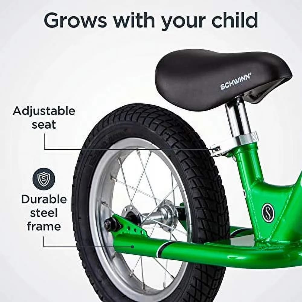 Innovative Kids Bike with Adjustable Seat, Balance Toddler Bikes, Multiple Colors - Multicolor Model 0E1ADA