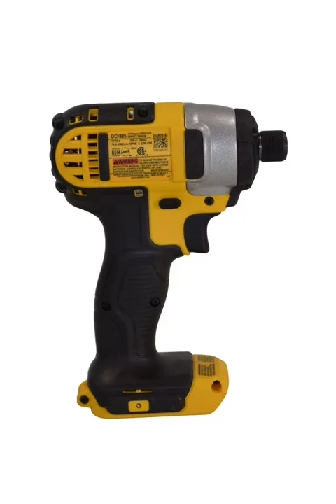 Drills Driver Modern with LED, 20V, 20V MAX 1/4 in Cordless Impact () - Black EA Model 658BFF