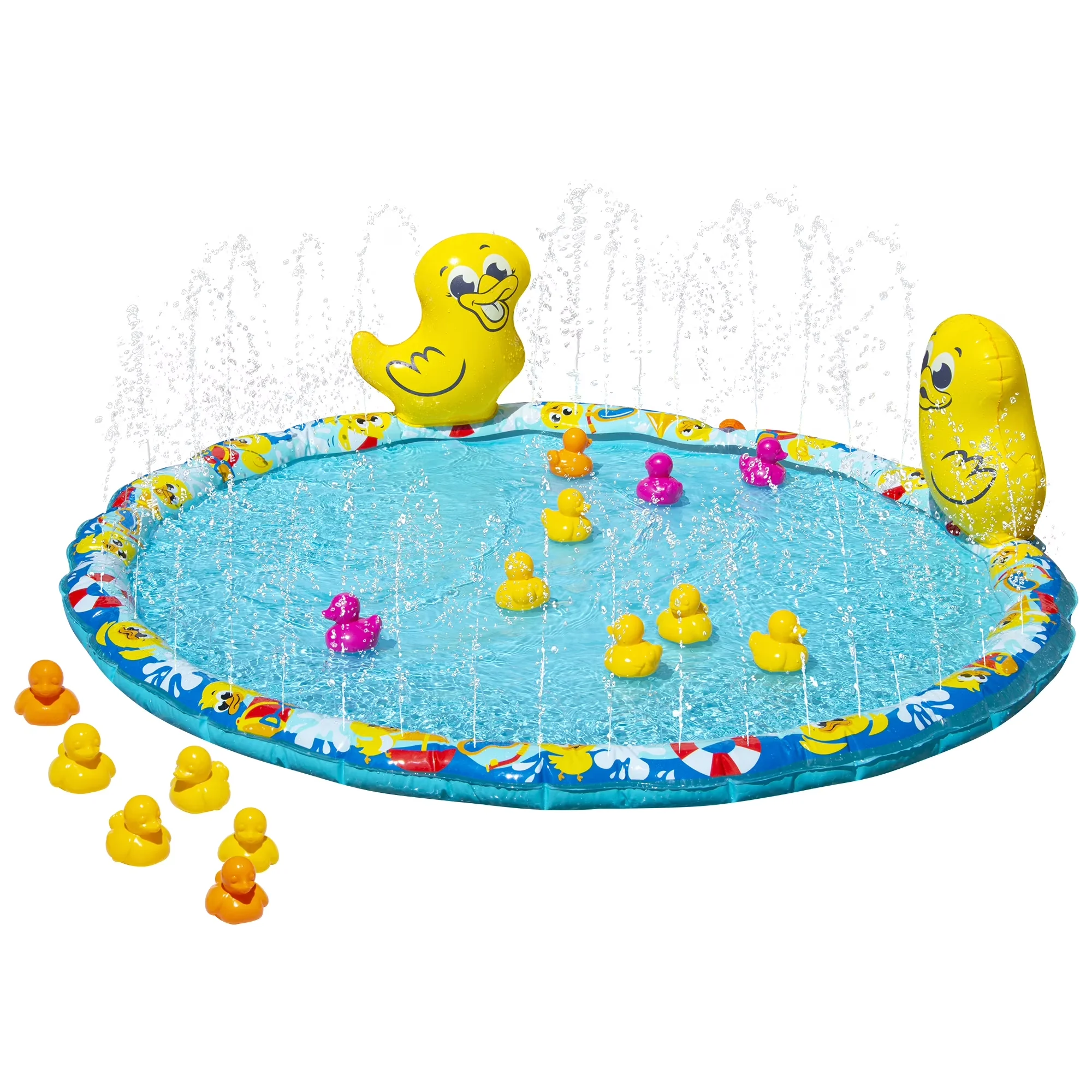 Stylish Inflatable Pool - Plastic 48 in for Multiple Applications Model AB17F0
