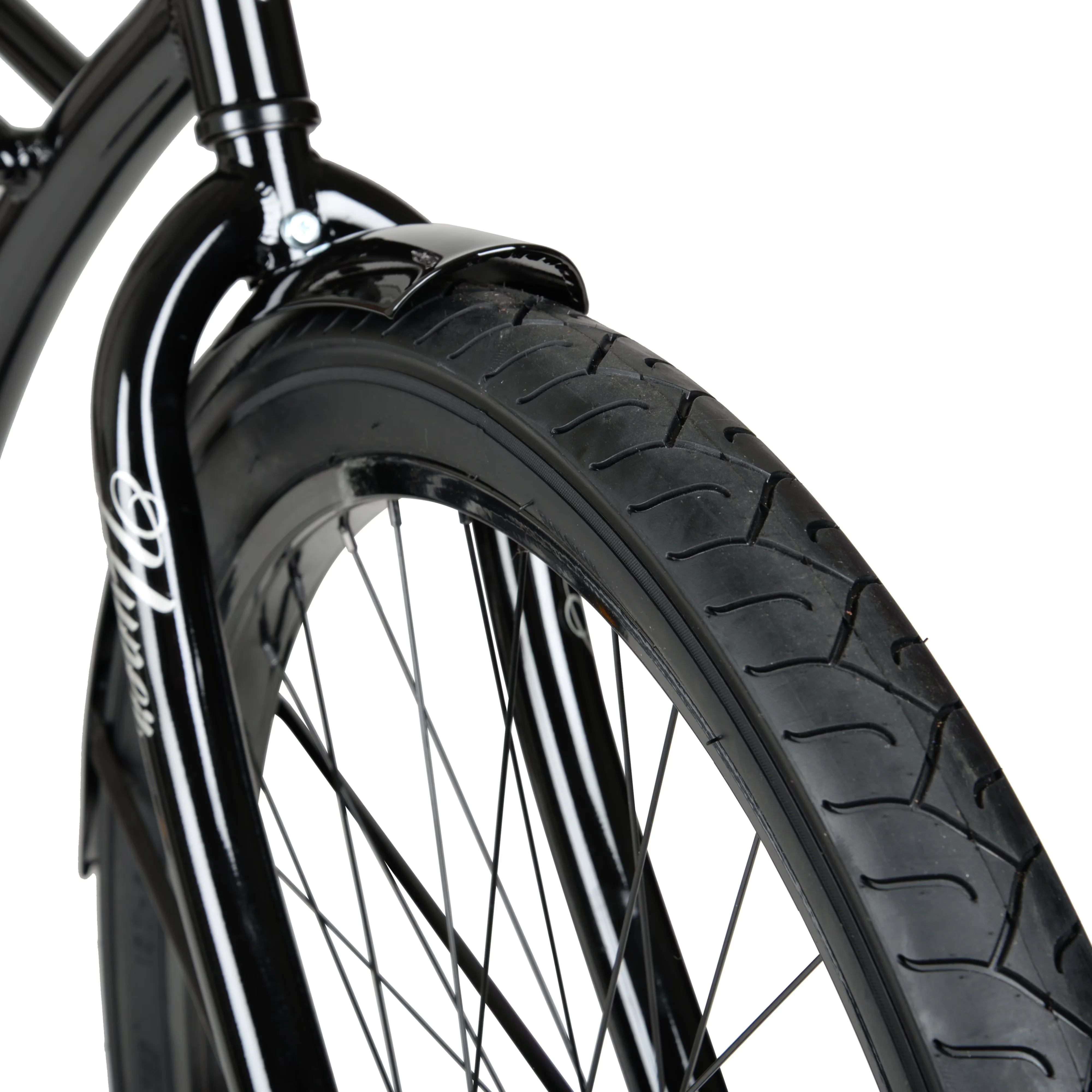 Cruiser Bike Modern with Adjustable Seat Height, Adjustable Seat - Black Model DEF05E