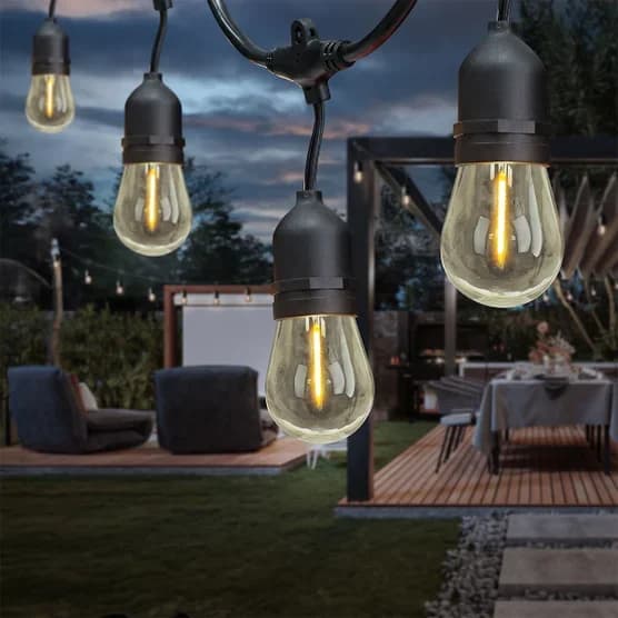 Novelty Light Versatile with LED, Provides warm ambient lighting, Weather-resistant construction - Model 6AB1A5