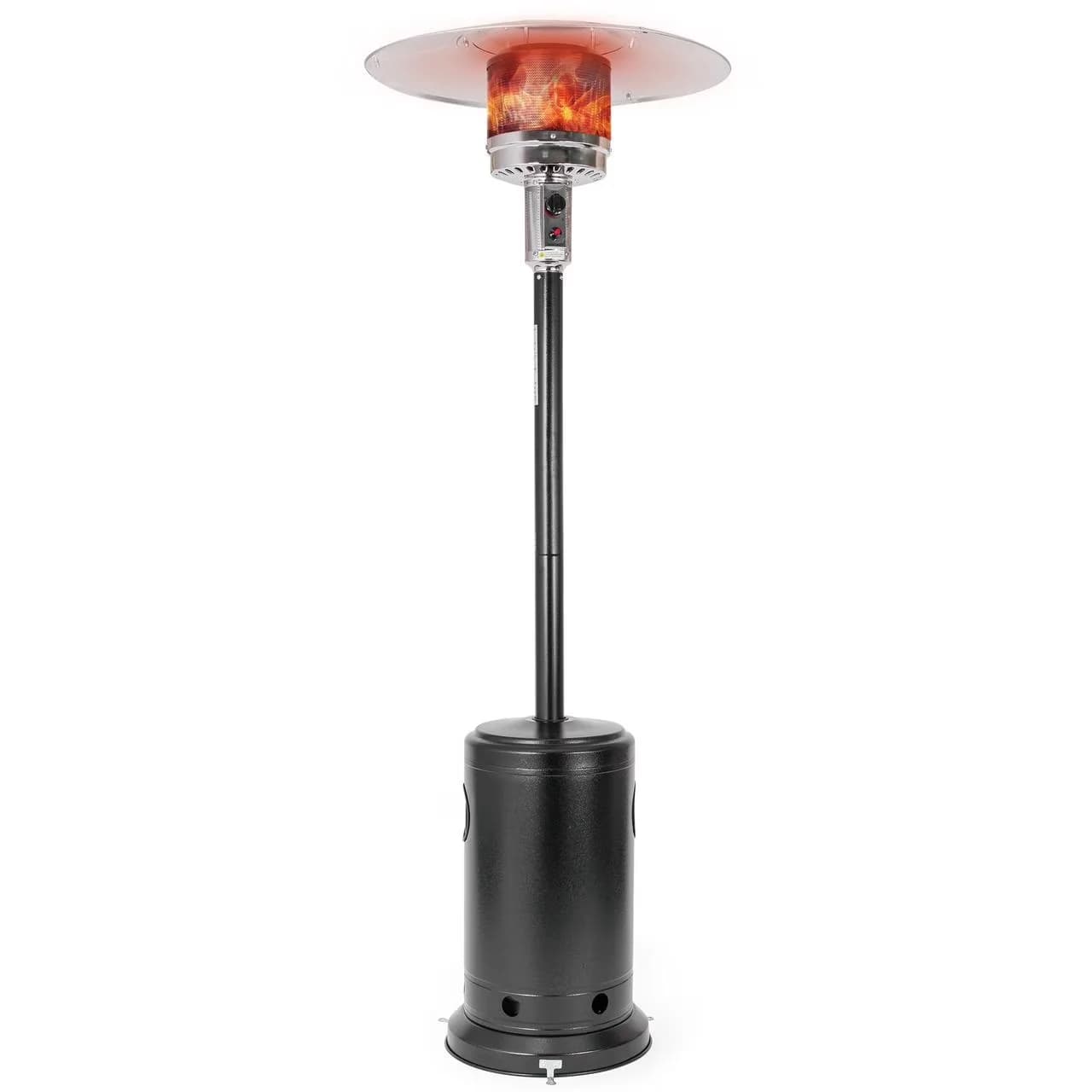 Professional Outdoor Heating with 46000 BTU, Automatic Shut Off, Wheeled - Black Model 76C7C7