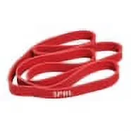 Quality Home Gym Accessory with Superband Resistance Band, Medium - Red Rubber Model 174049