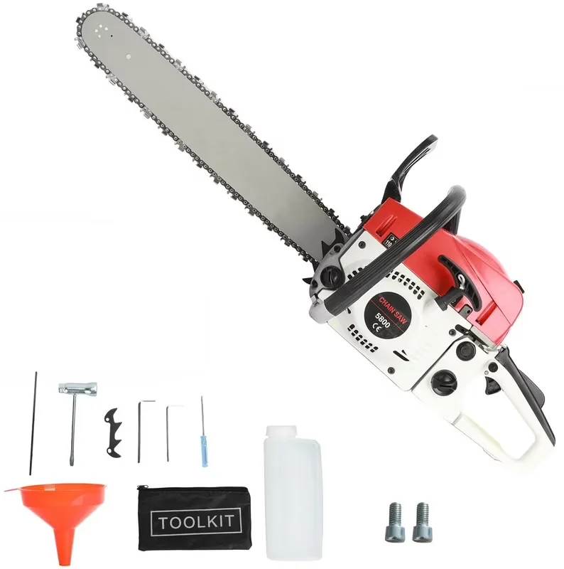 Chainsaw Essential with Anti-Vibration, Automatic Chain Oiler - 20Inch 58Cc 2.4Kw Model 071709
